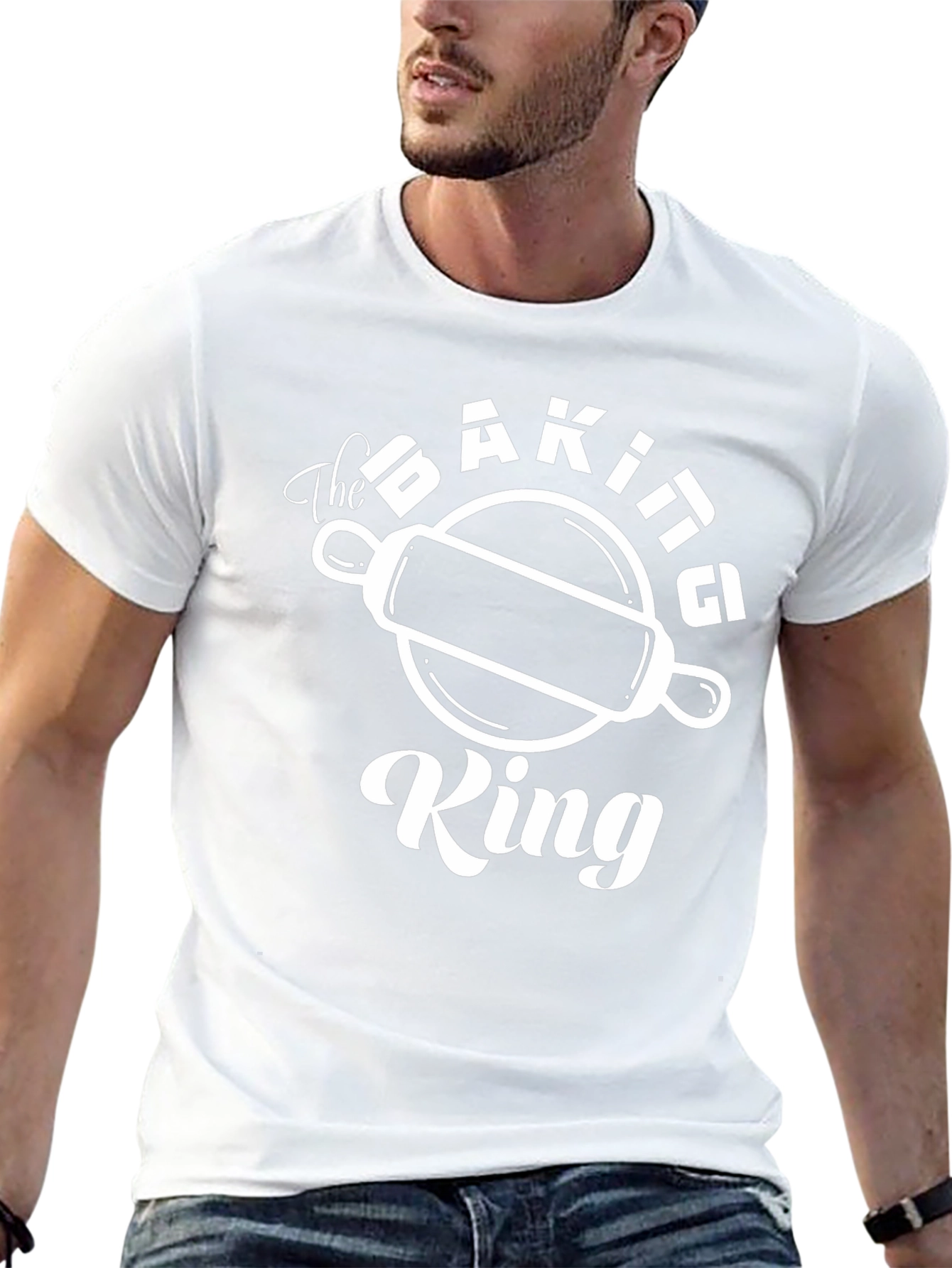 The Baking King T-Shirt - Baker Gift