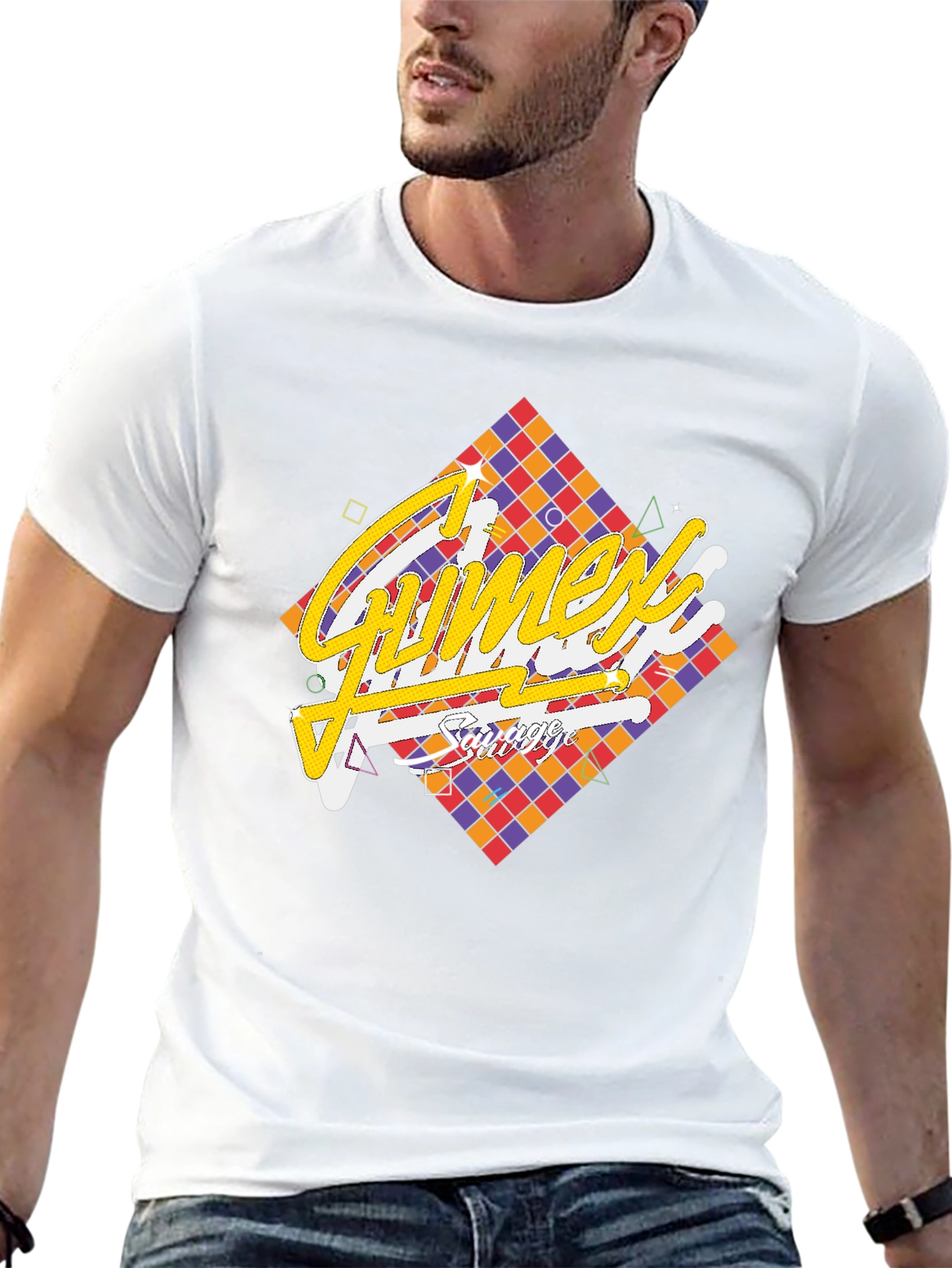 Funky Graphic Print T-Shirt