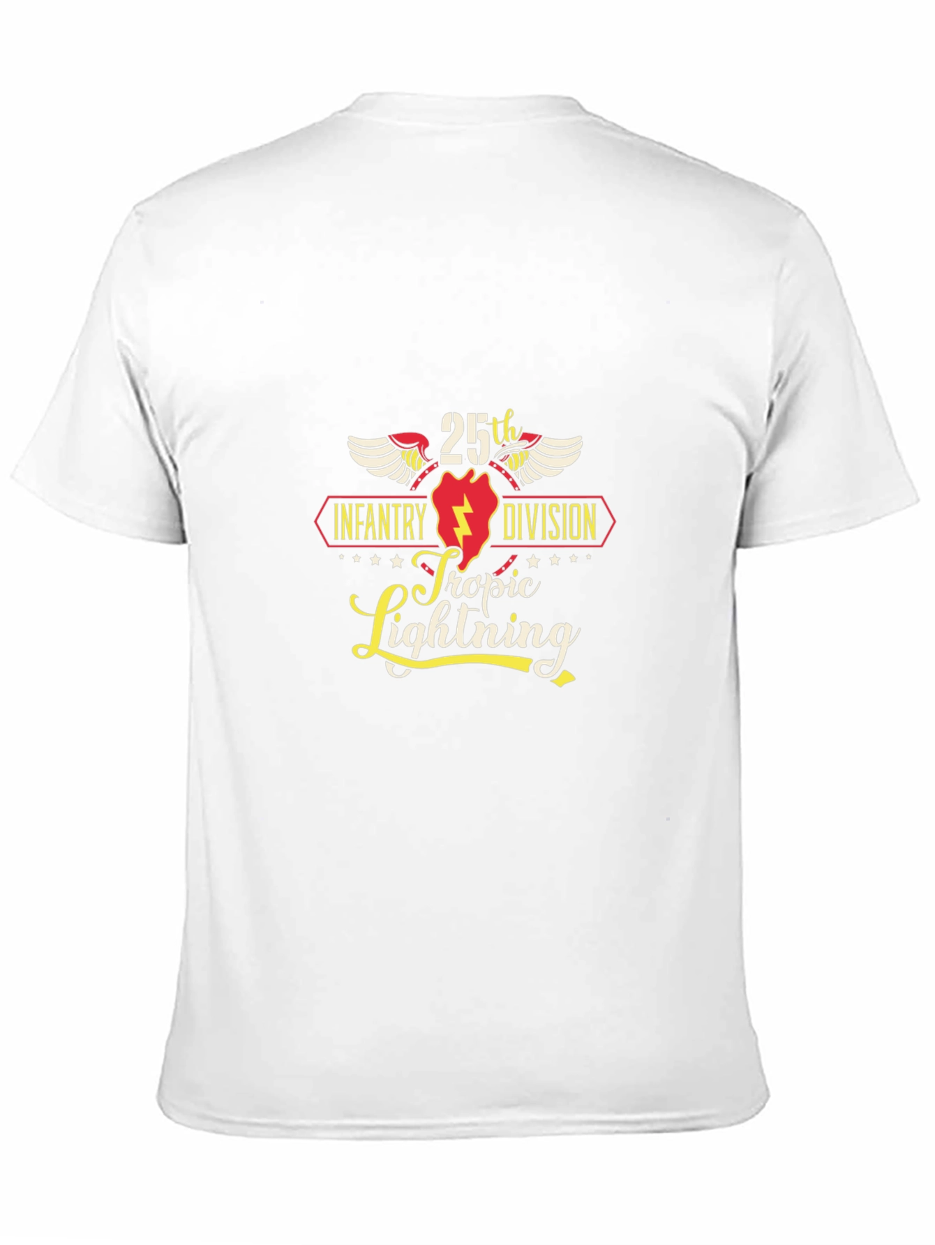 25th Infantry Division Black T-Shirt