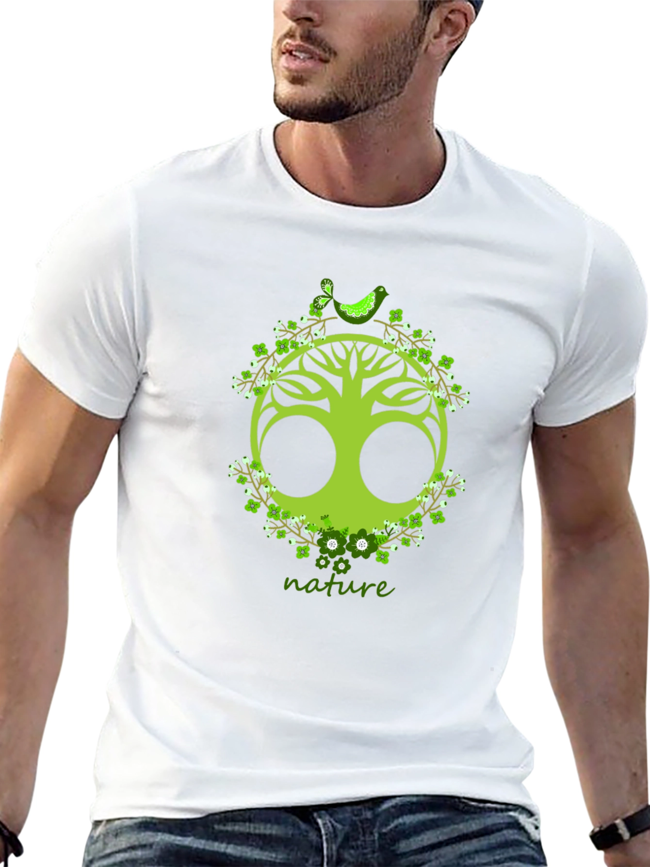 Nature Tree Graphic T-Shirt