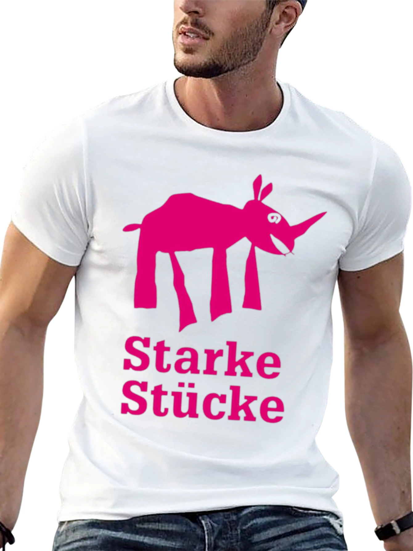 Starke Stucke Rhino Graphic Tee