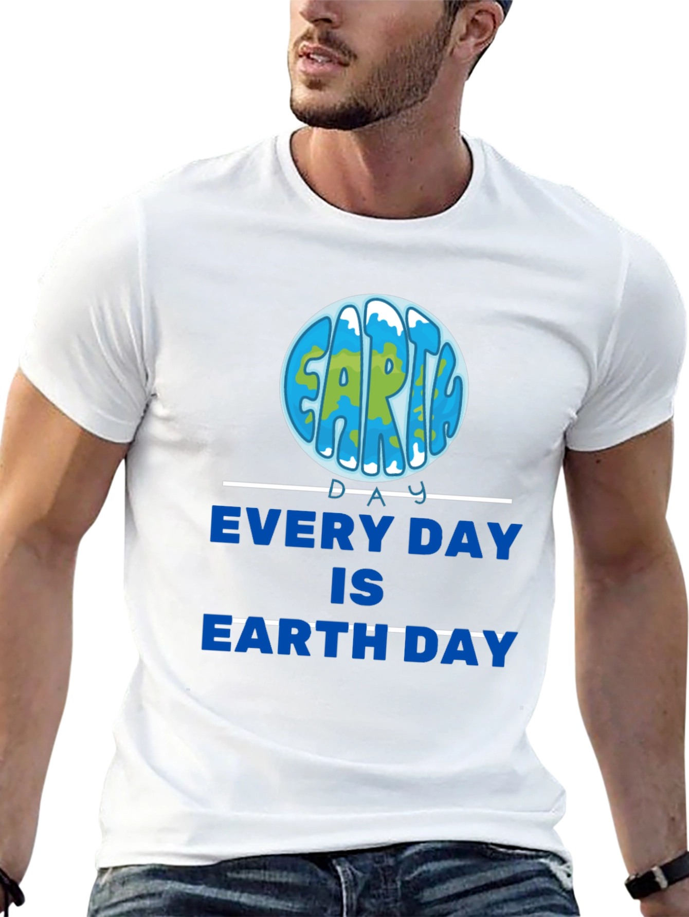 Every Day is Earth Day Black T-Shirt