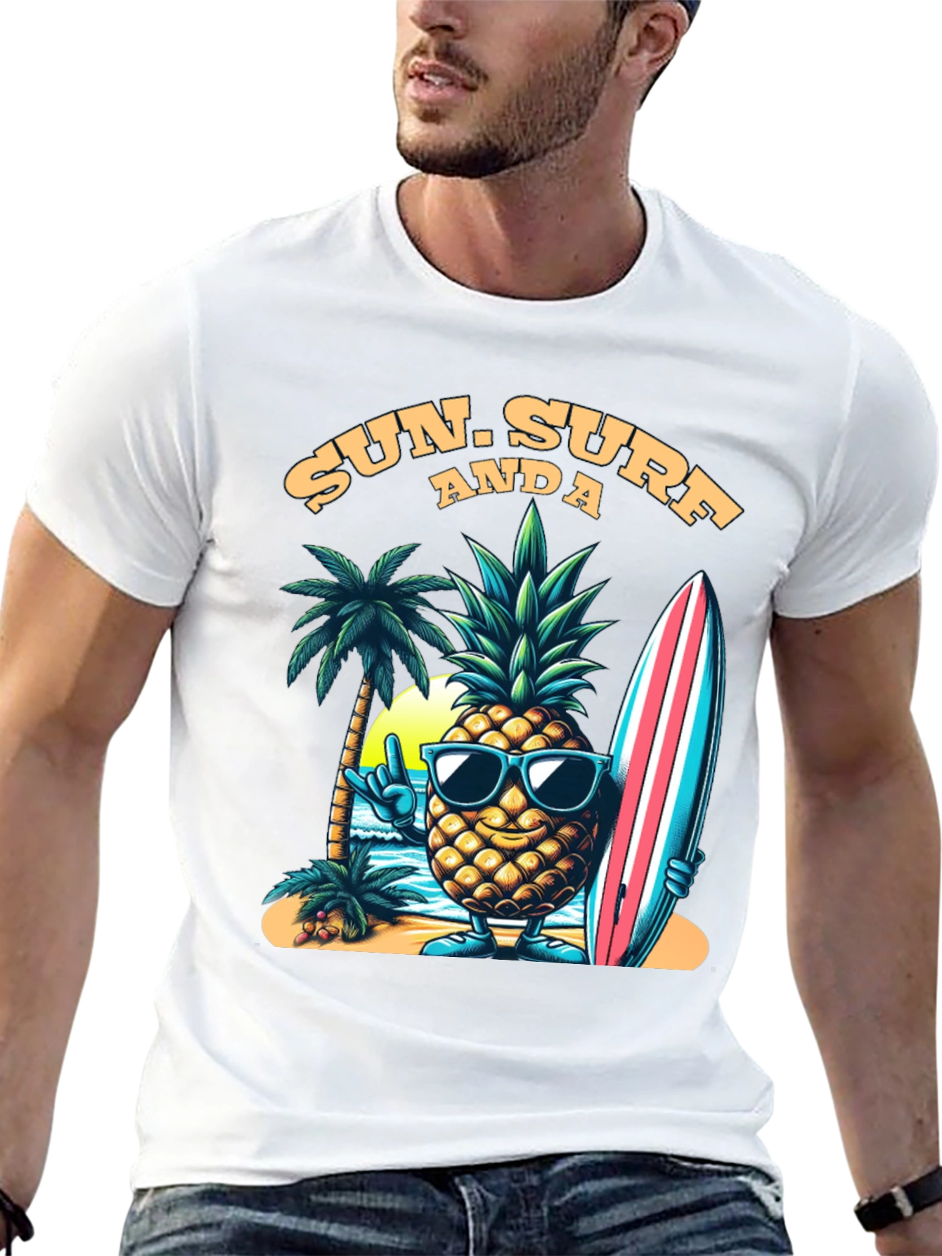 Sun Surf Pineapple T-Shirt