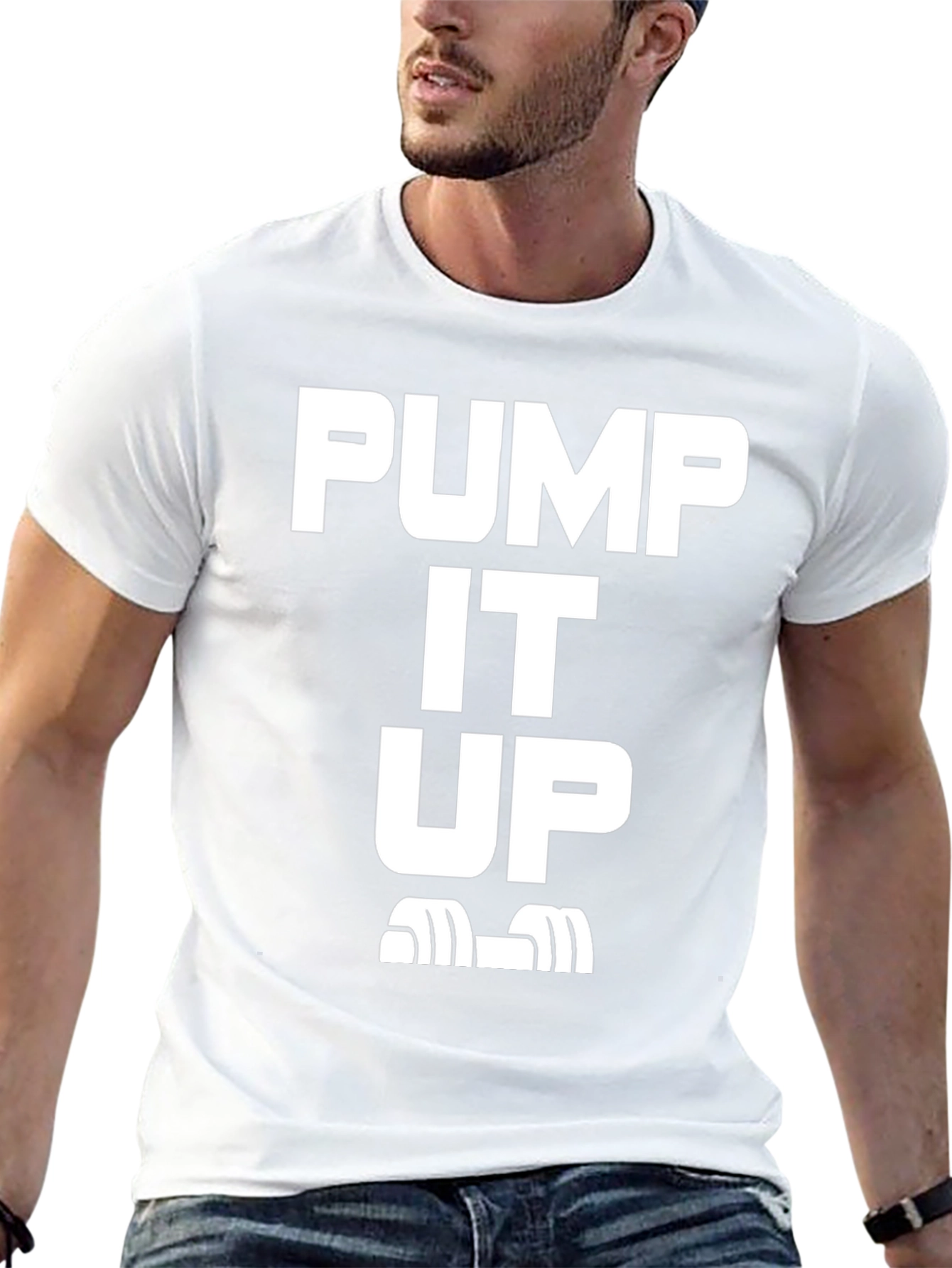 Pump It Up Gym T-Shirt - Black