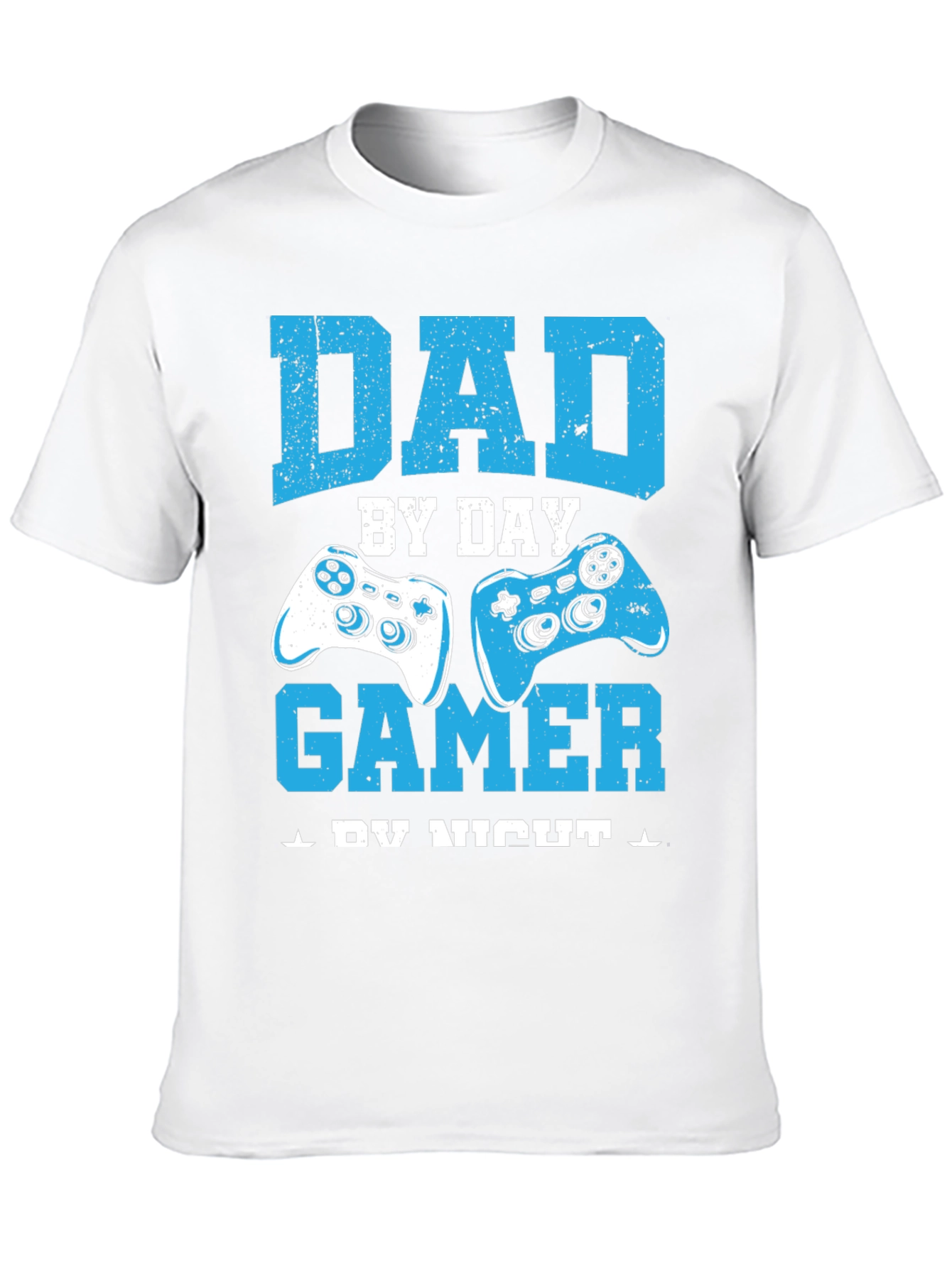 Dad Gamer T-Shirt - Day & Night Fun