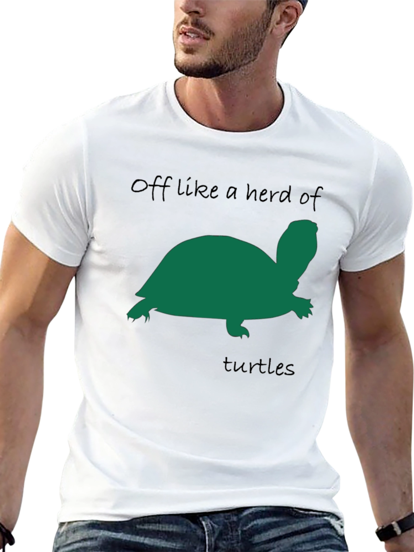 Off Like a Herd of Turtles Graphic Tee