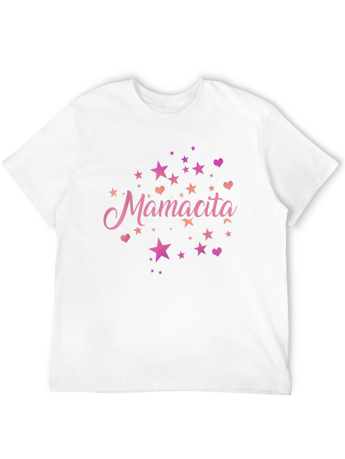 Mamacita Stars & Hearts Black Graphic Tee