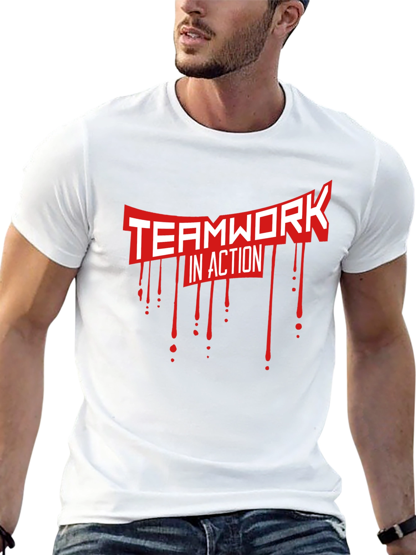 Teamwork in Action Graphic Tee