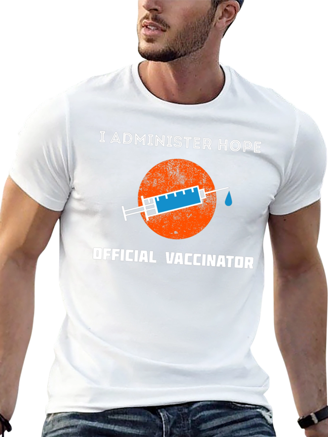 I Administer Hope Official Vaccinator T-Shirt