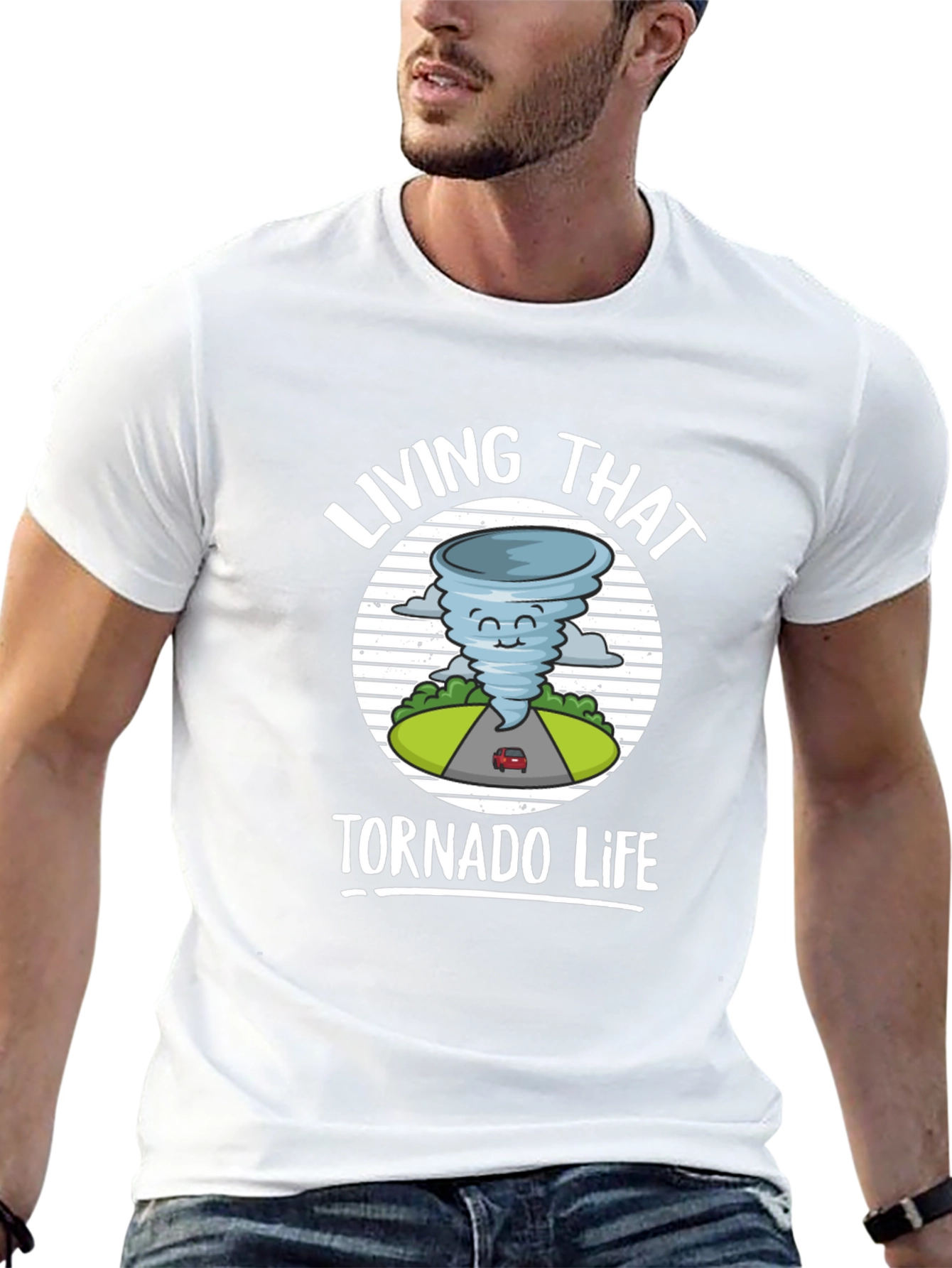 Living That Tornado Life Graphic T-Shirt
