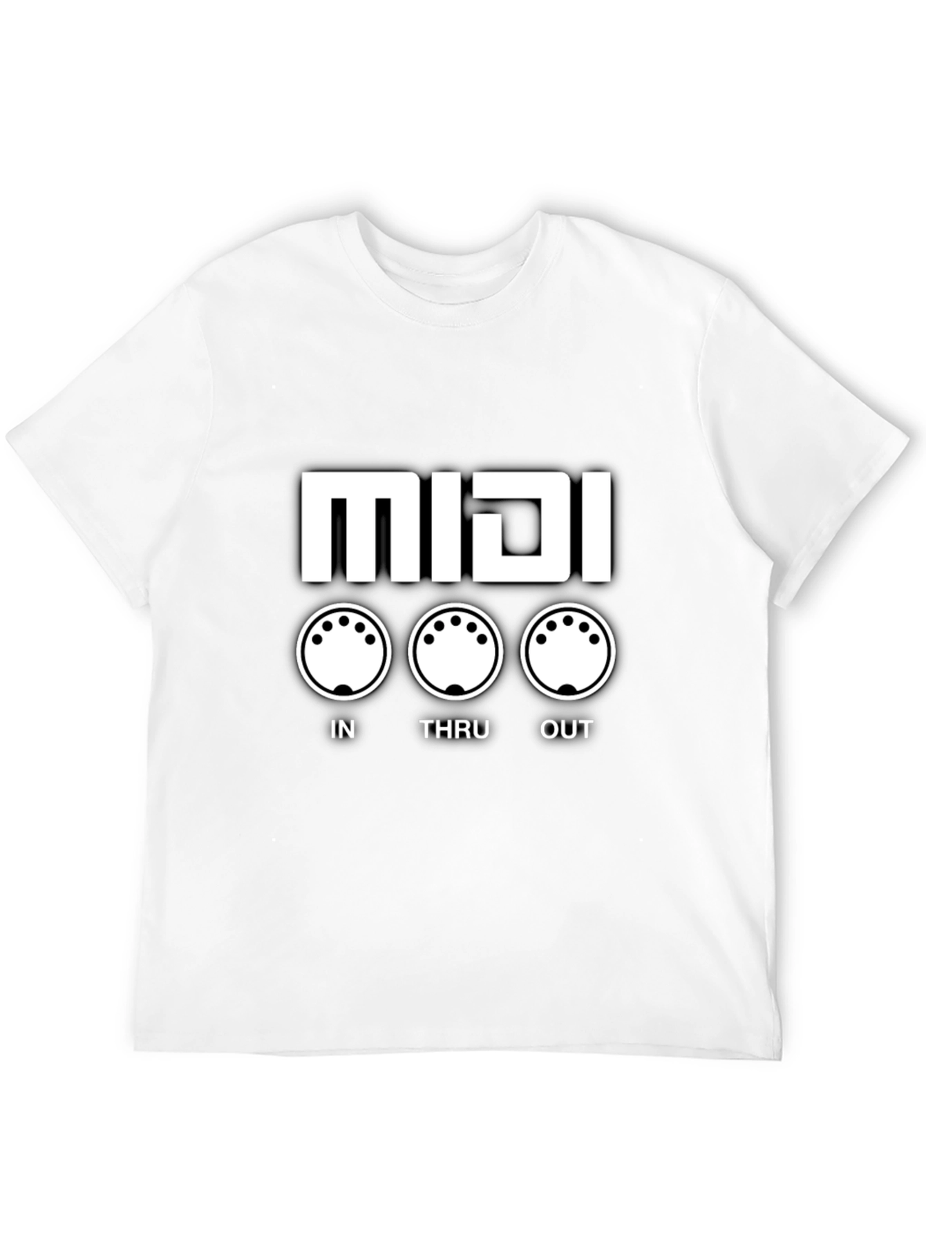 MIDI Ports Graphic T-Shirt - Musician Gear
