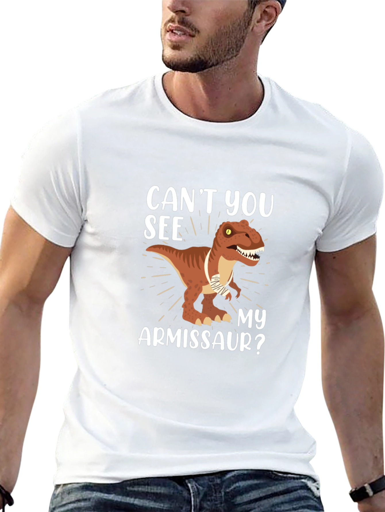 Funny Dinosaur Armissaur T-Shirt