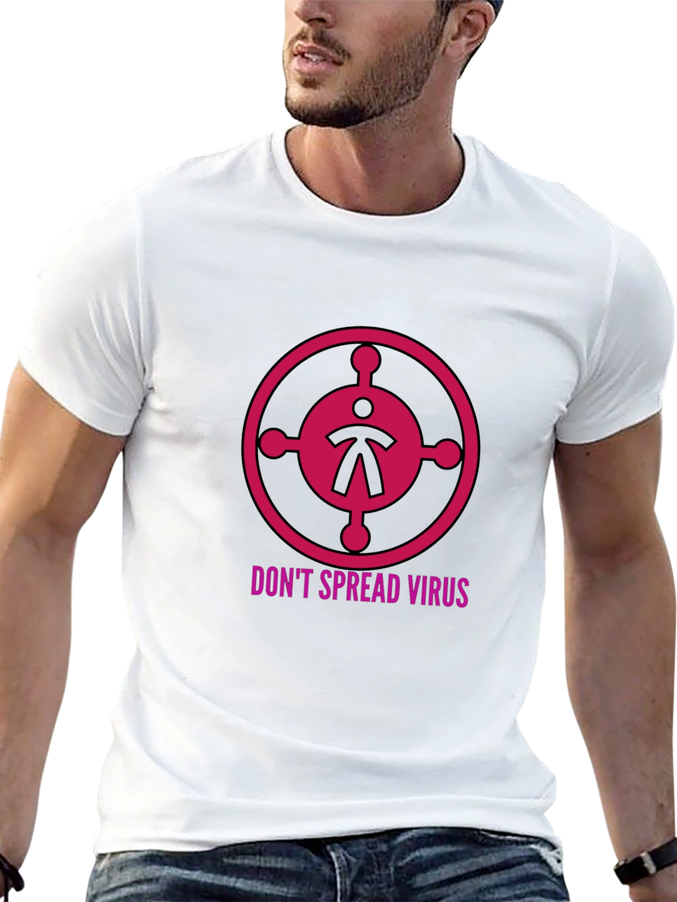 Dont Spread Virus Graphic Tee