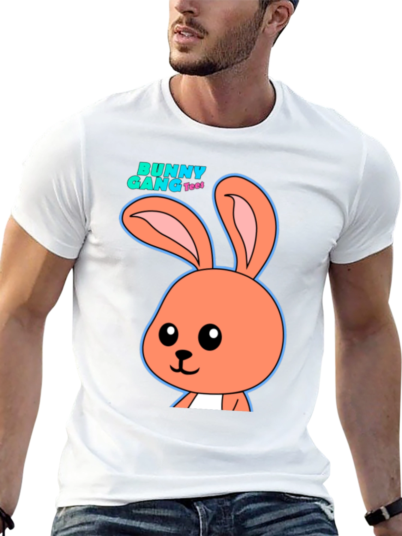 Bunny Gang Tee Black T-Shirt