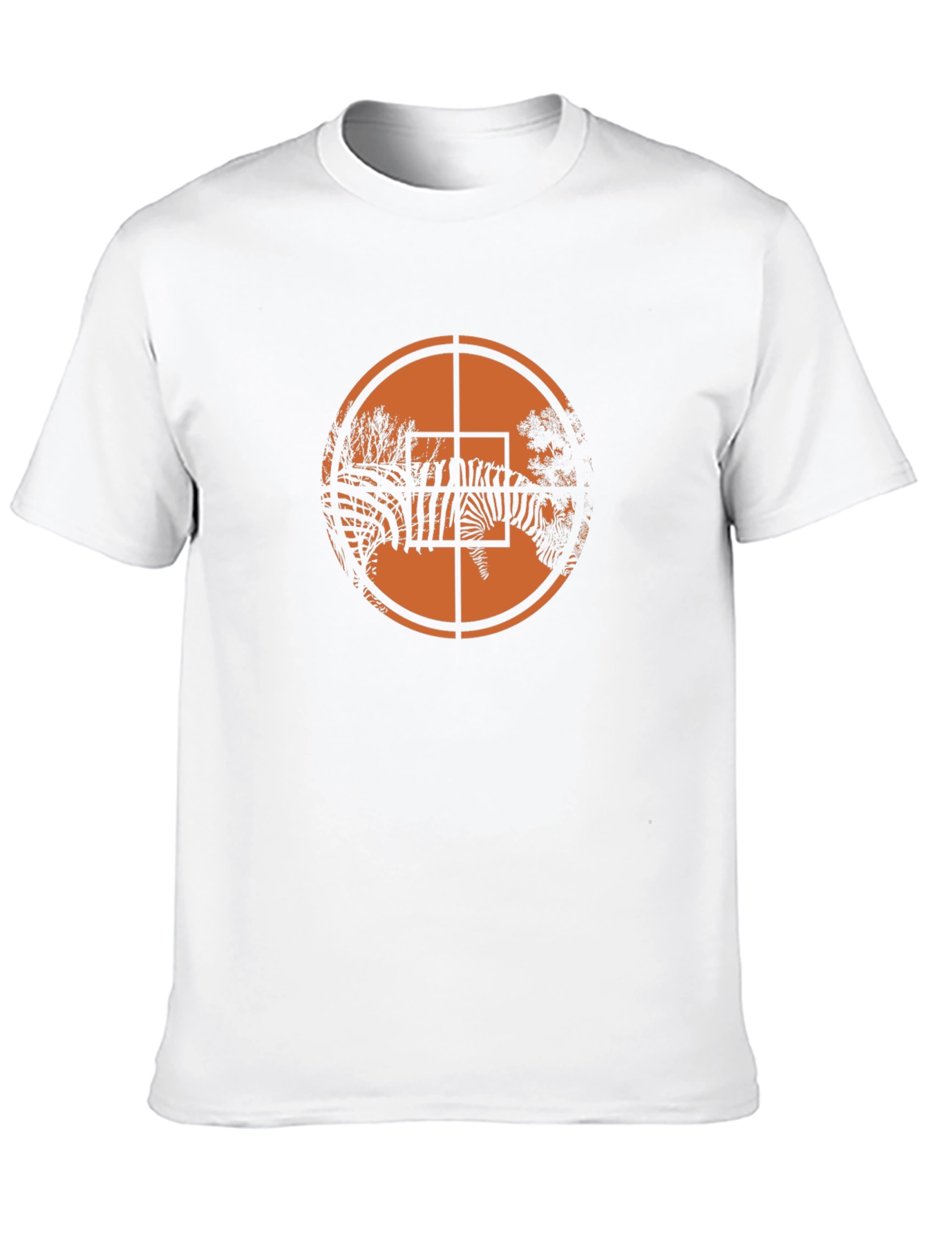 Zebra Target Graphic T-Shirt