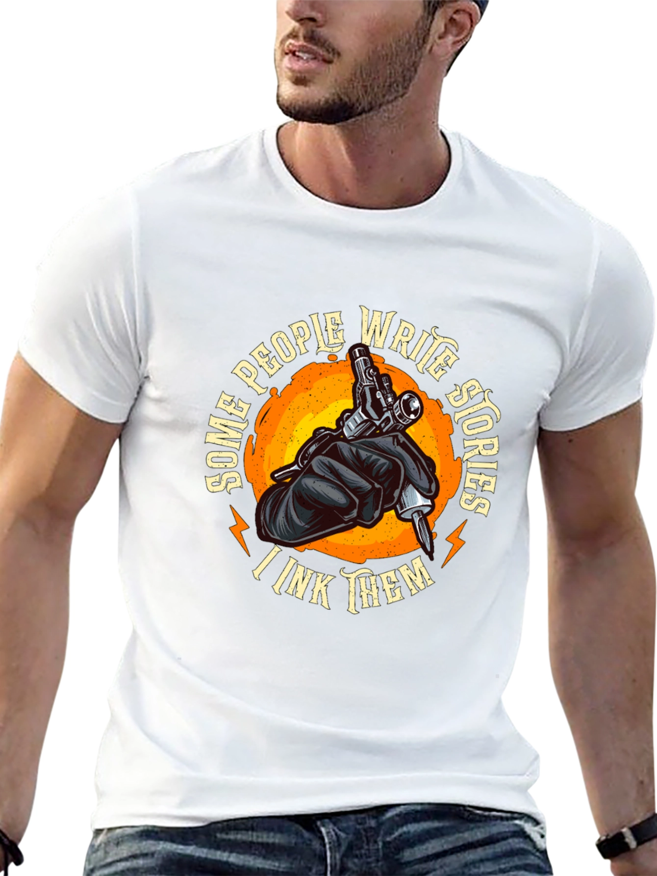 Ink Artist Graphic Tee - Tattoo Lover T-Shirt