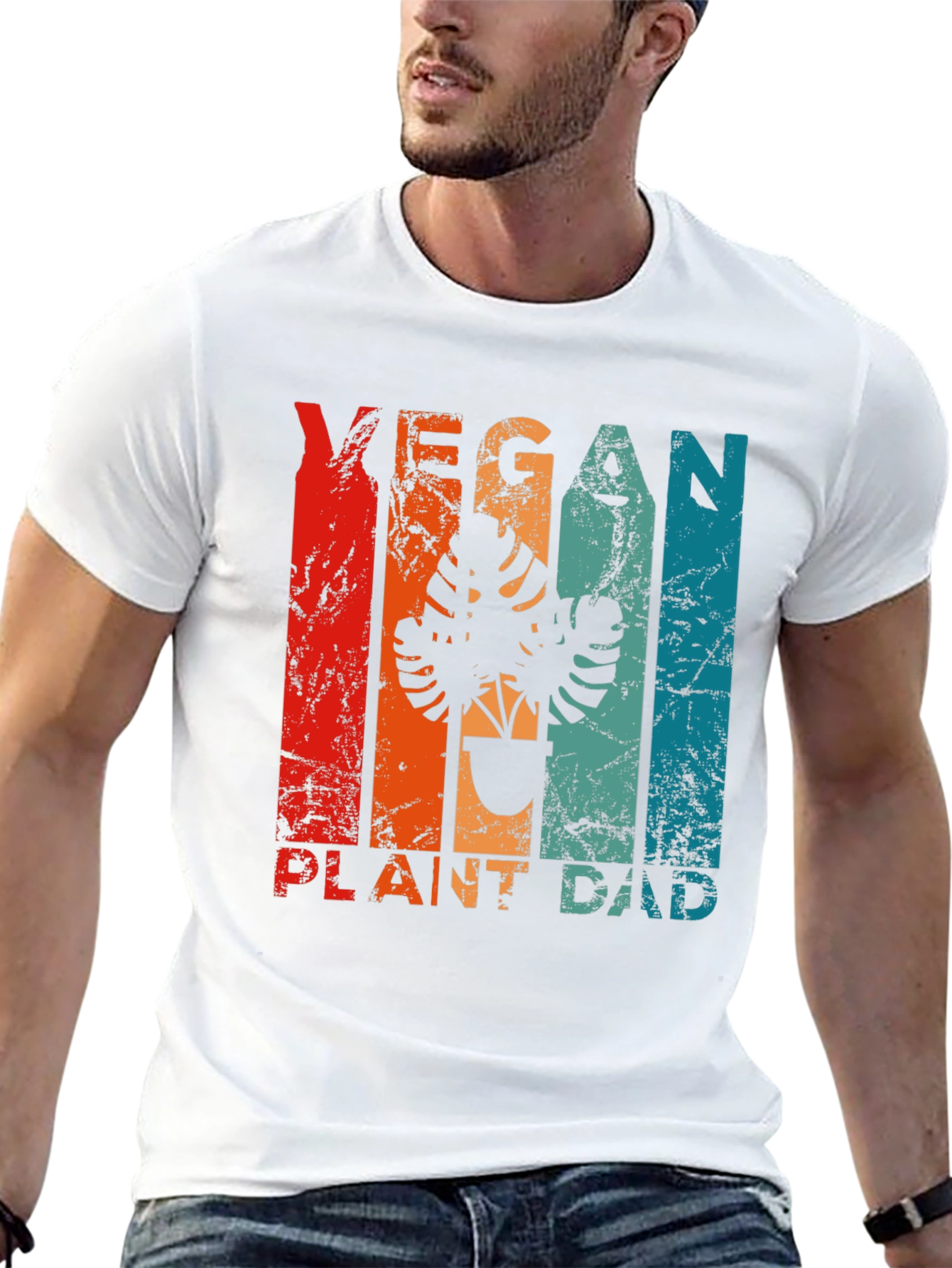 Vegan Plant Dad Graphic Tee