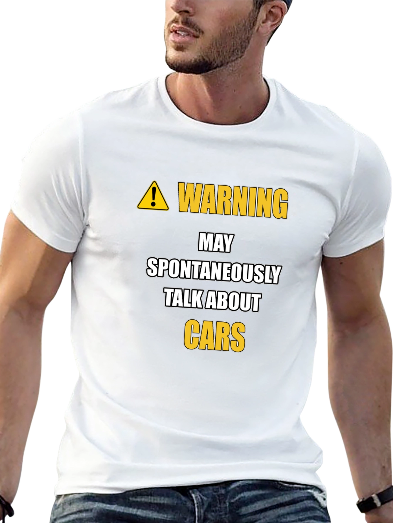 Warning: May Spontaneously Talk About Cars T-Shirt