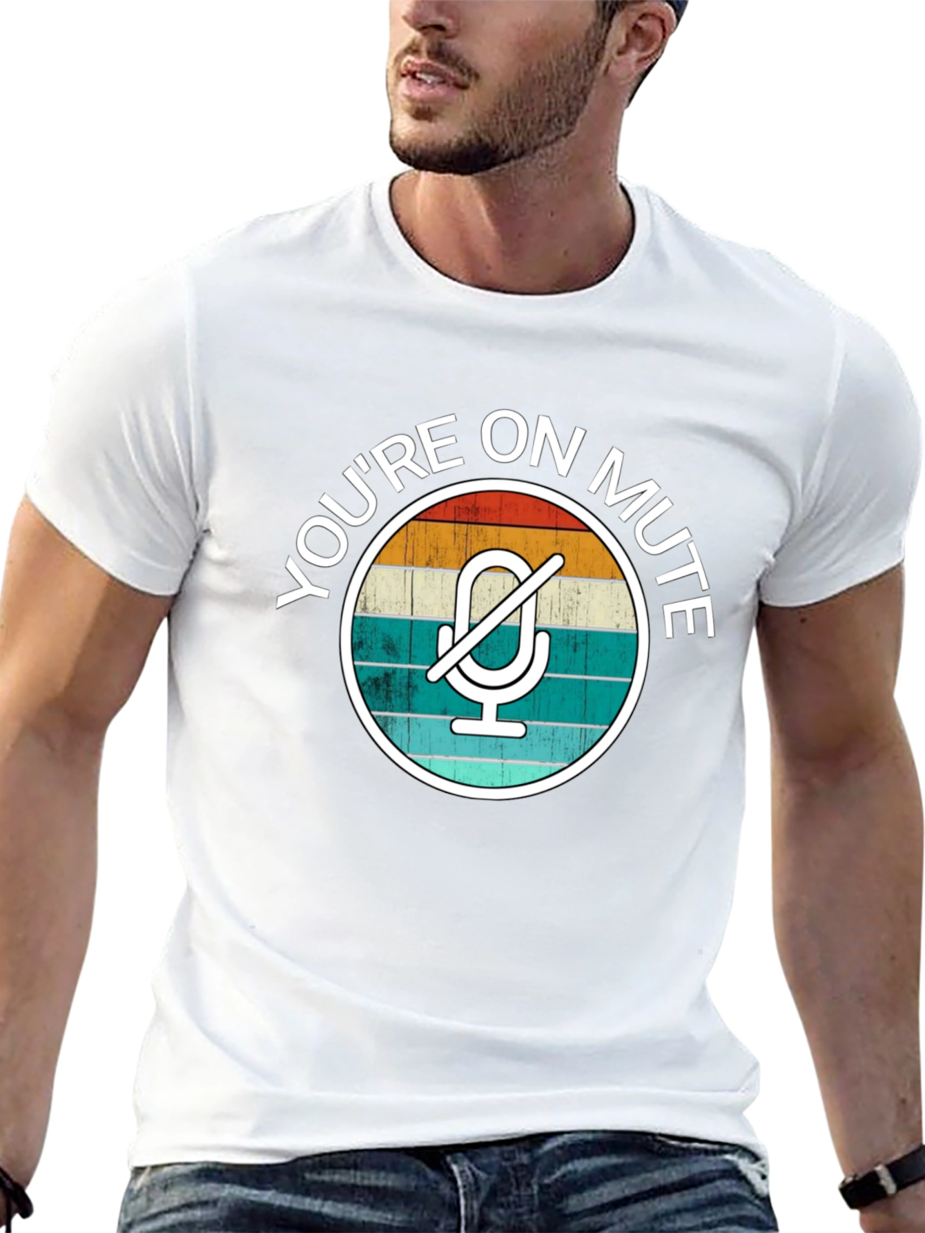 Youre on Mute Graphic T-Shirt - Retro Style