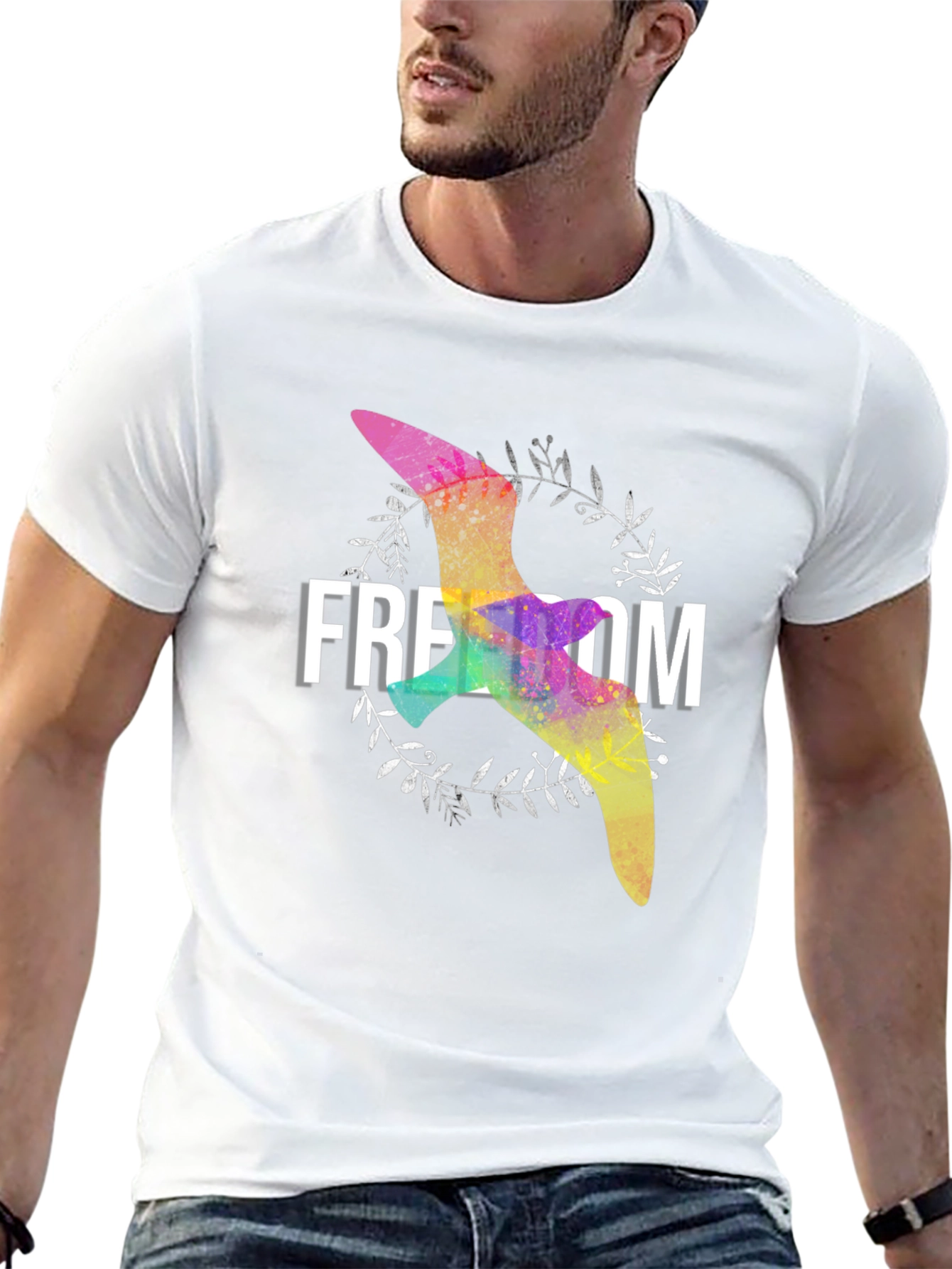 Freedom Bird Graphic Tee - Stylish Unisex Shirt