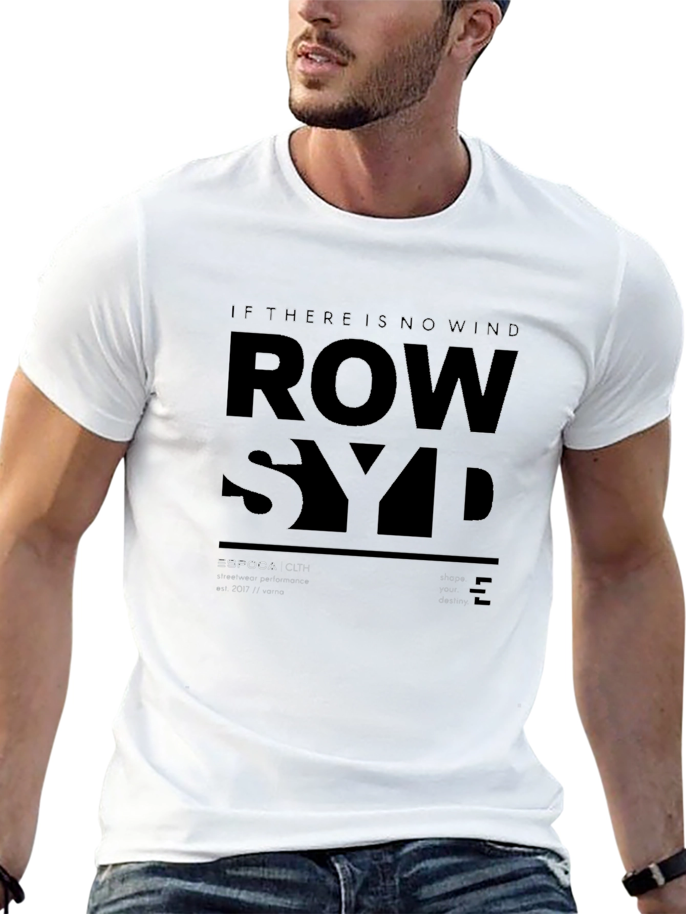 Row Syd Graphic Tee - Modern Streetwear T-Shirt
