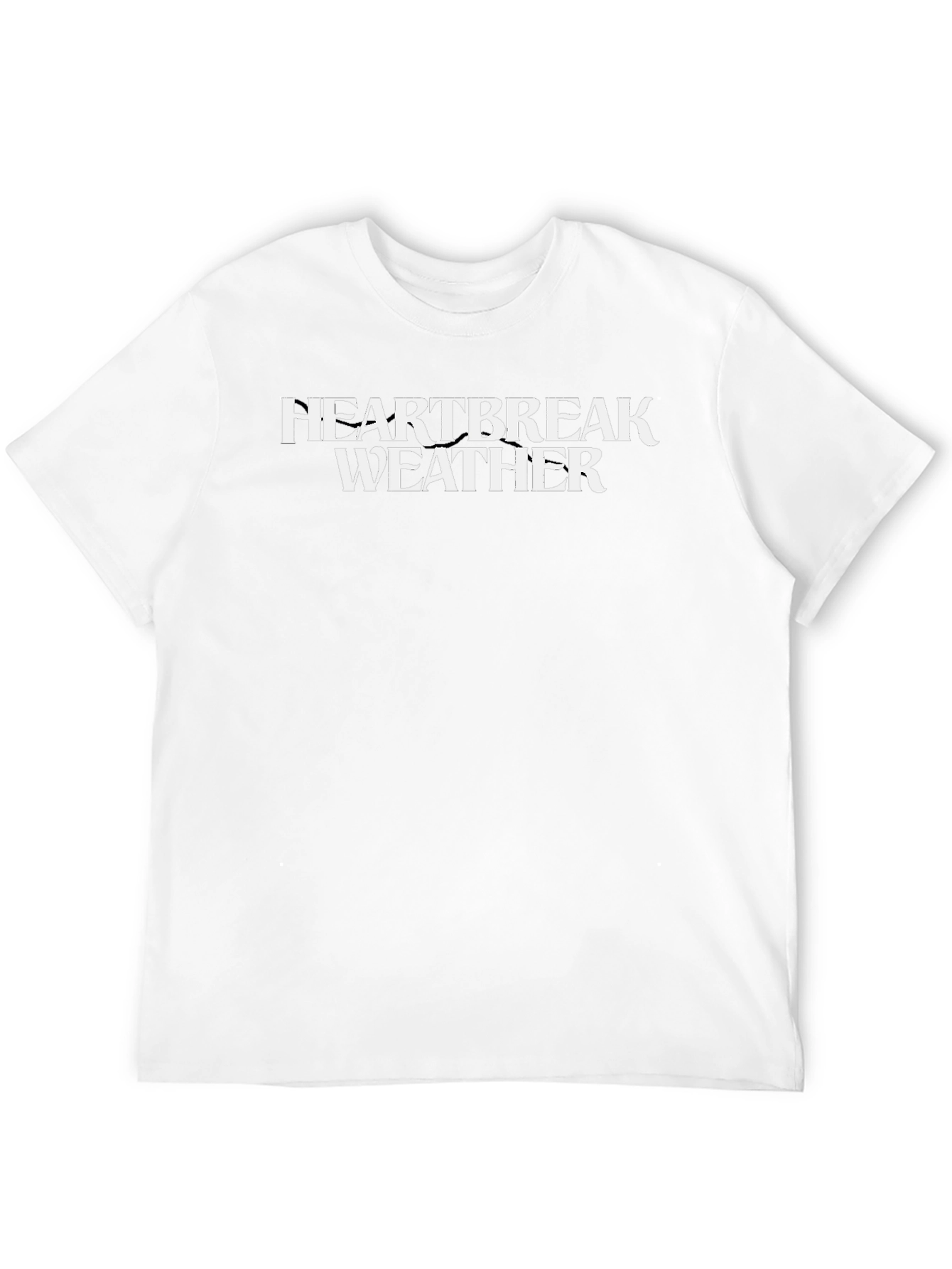 Heartbreak Weather Graphic Tee - Black