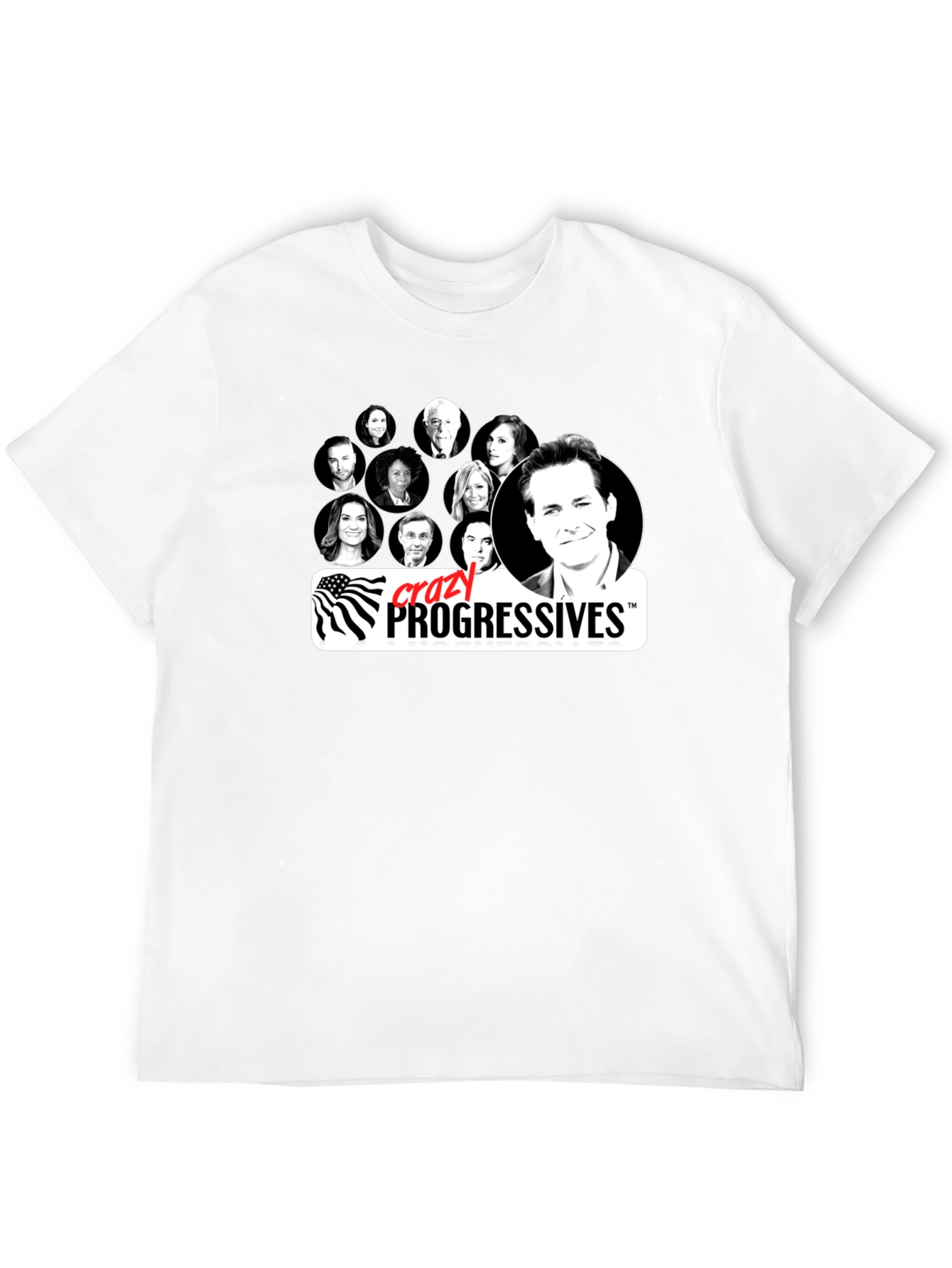 Crazy Progressives Black T-Shirt