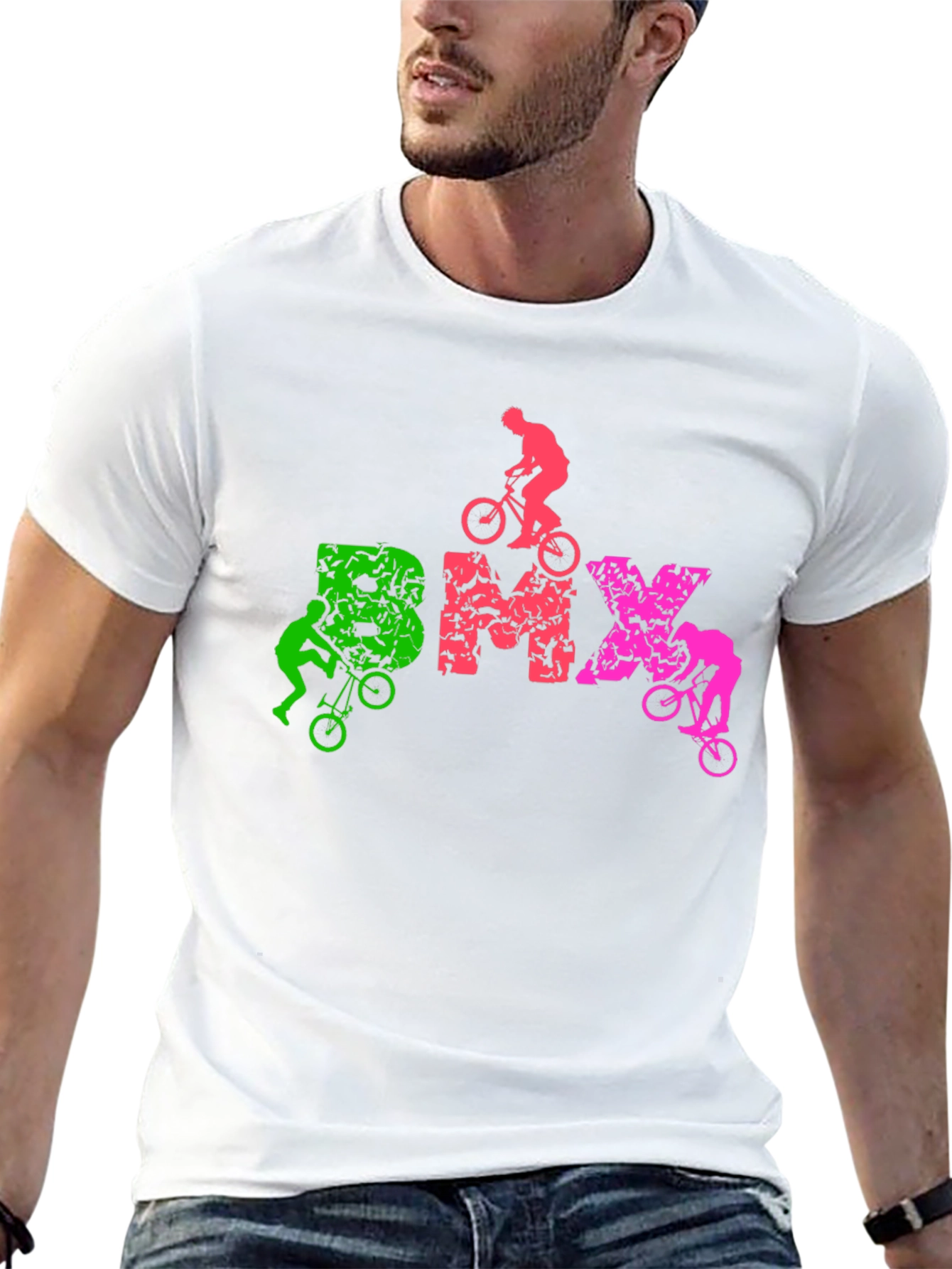 BMX Stunt Bike T-Shirt - Black