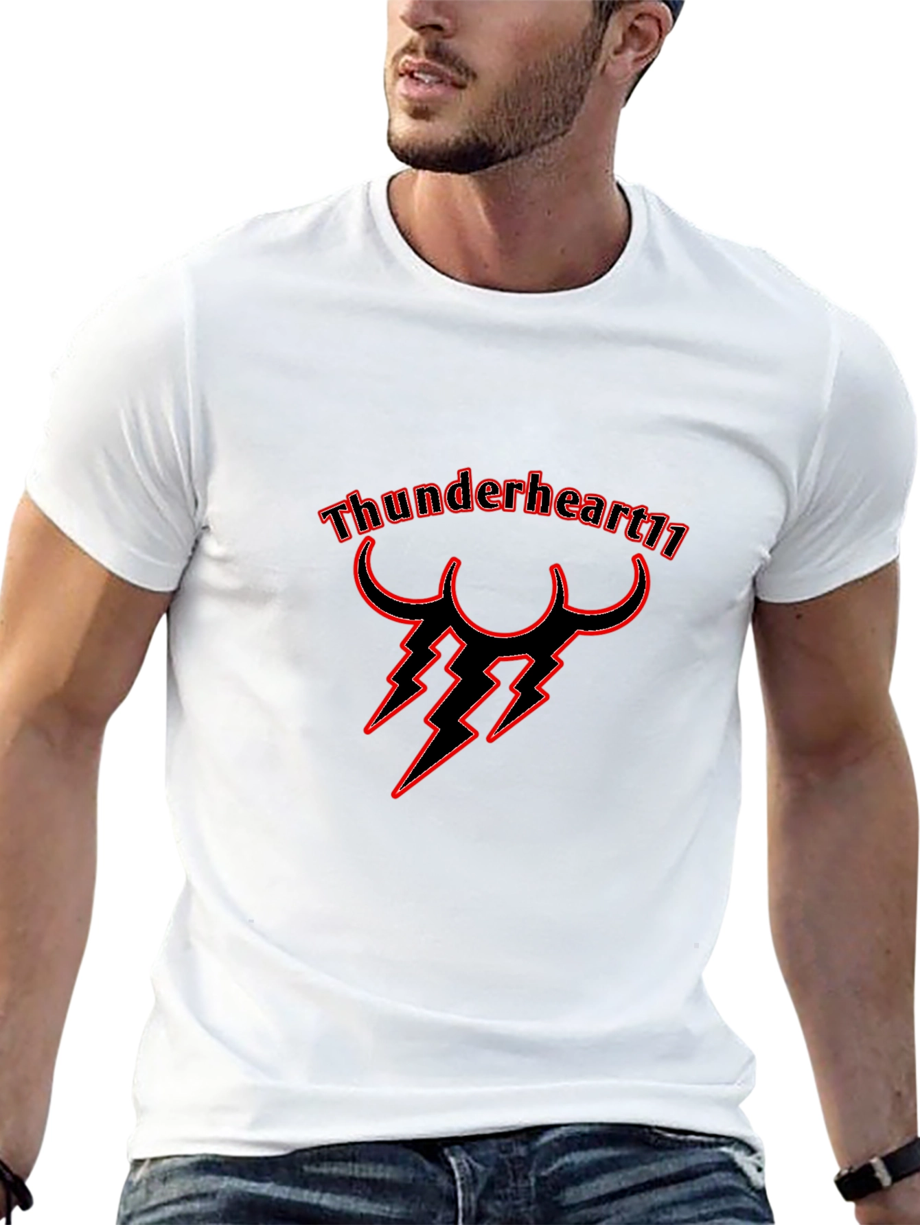 Thunderheart11 Graphic Black T-Shirt