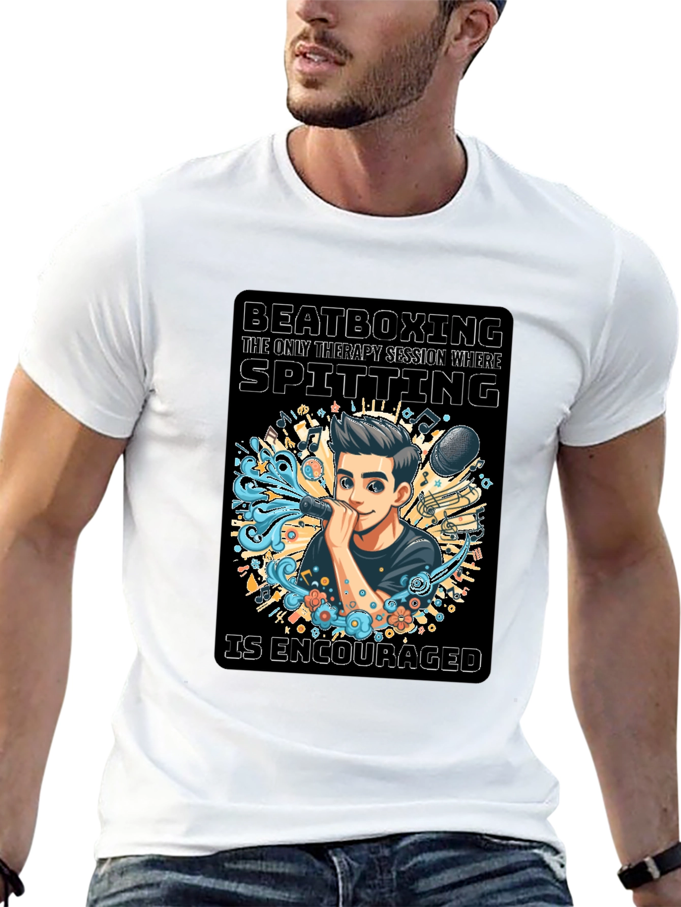 Beatboxing Spitting Encouraged T-Shirt