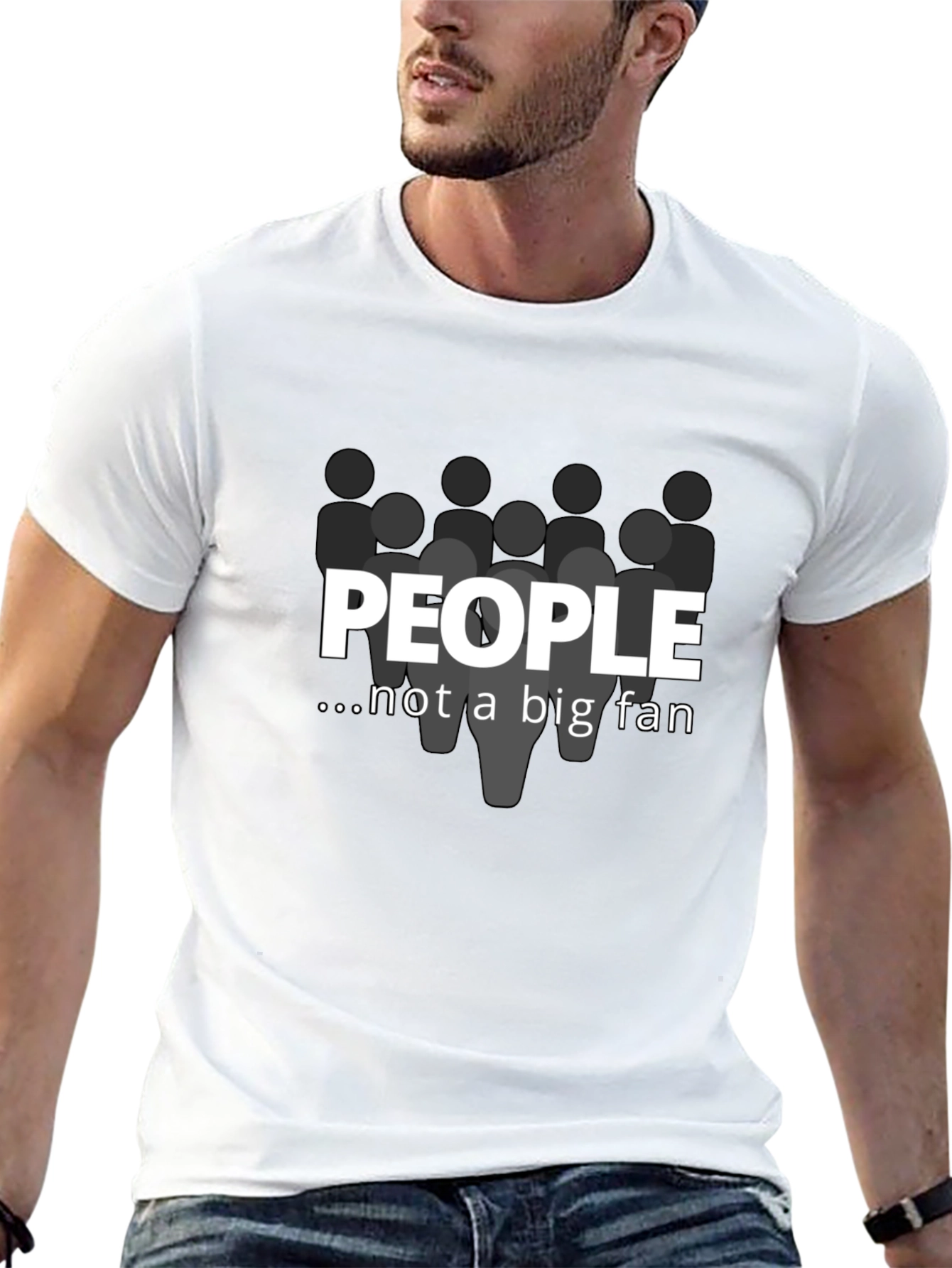 People Not A Big Fan Graphic T-Shirt