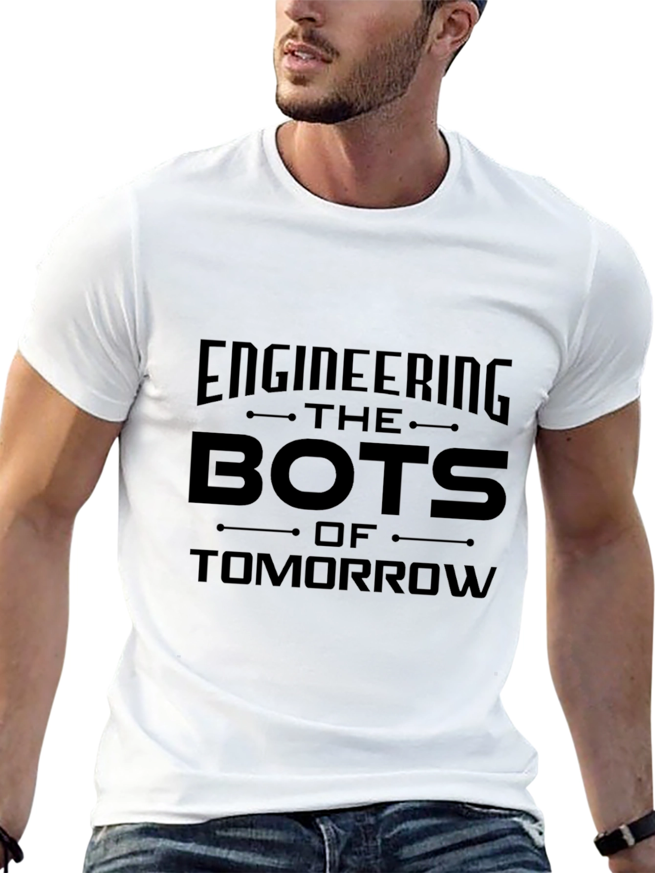 Engineering the Bots of Tomorrow Graphic T-Shirt