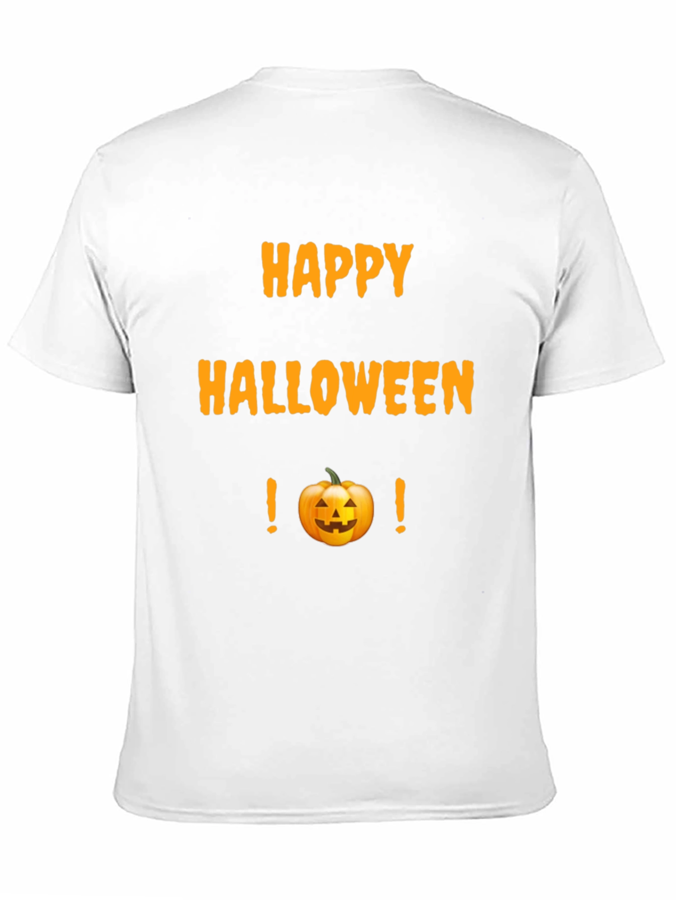 Happy Halloween T-Shirt - Pumpkin Design