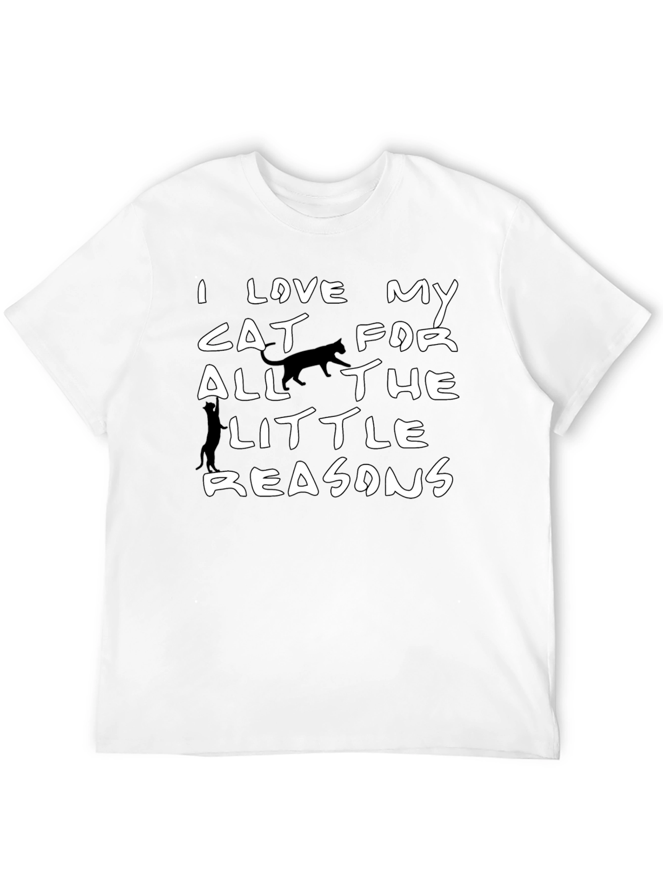 I Love My Cat T-Shirt