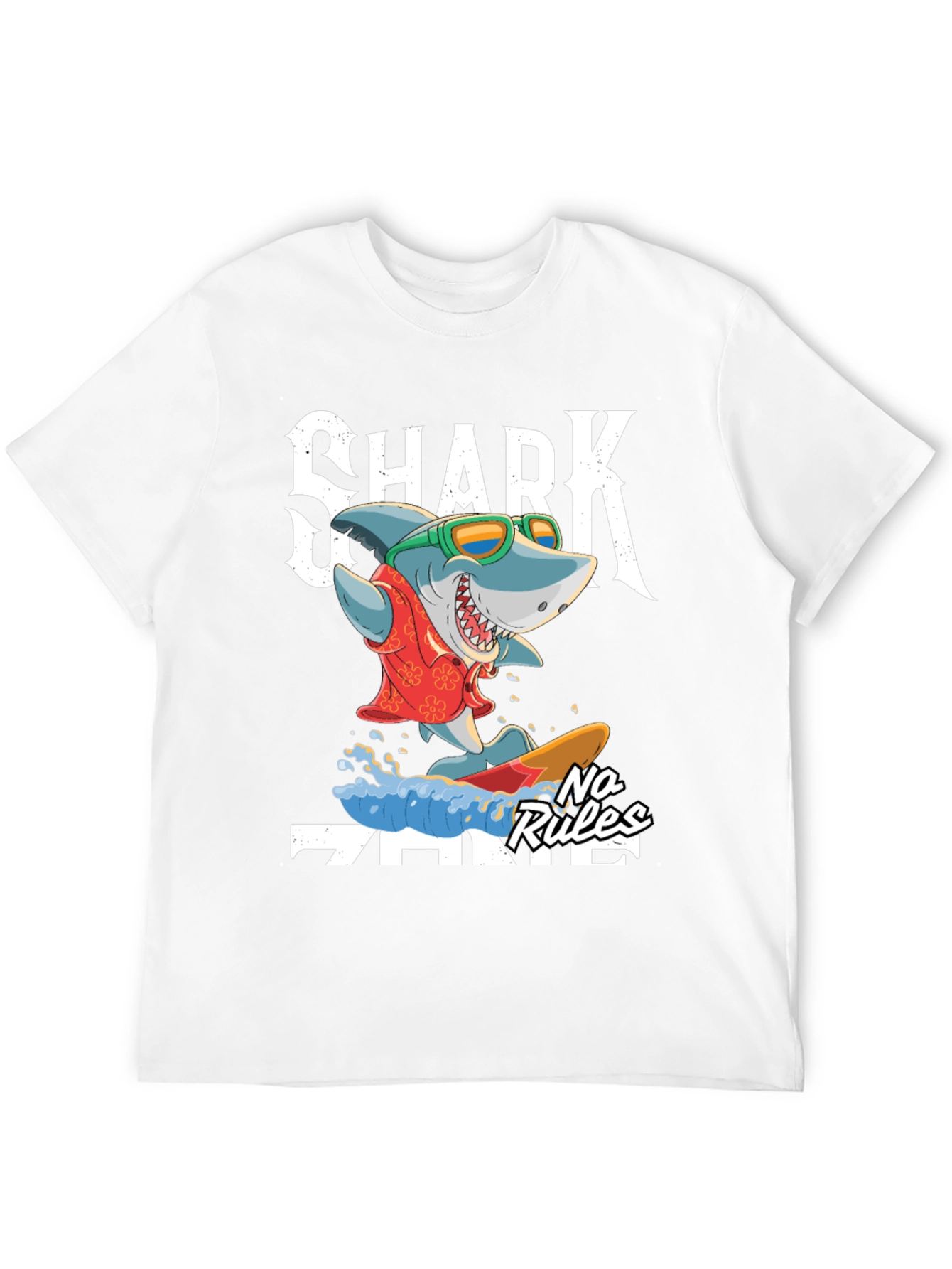 Shark Zone No Rules Graphic Tee