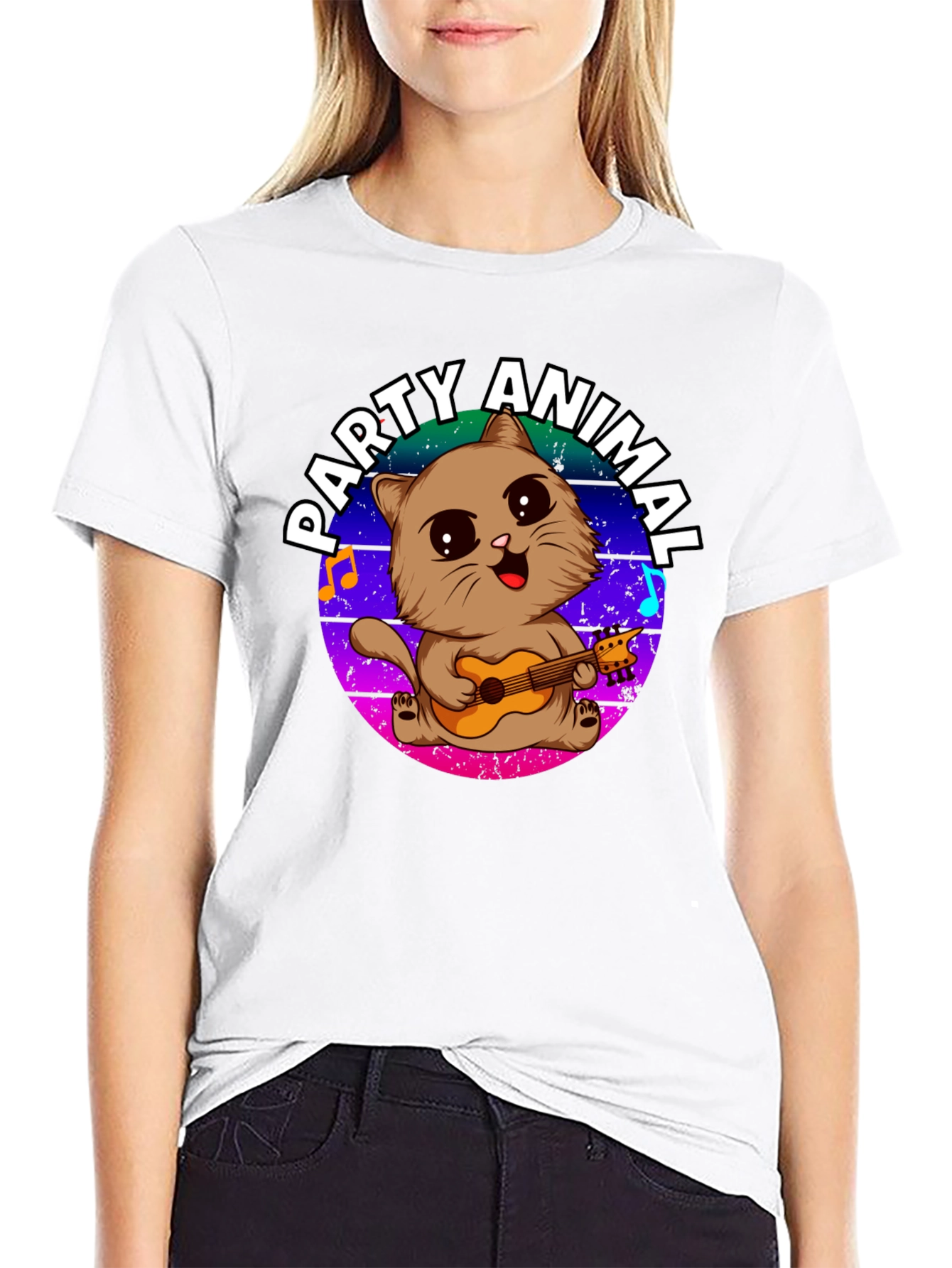 Party Animal Cat T-Shirt