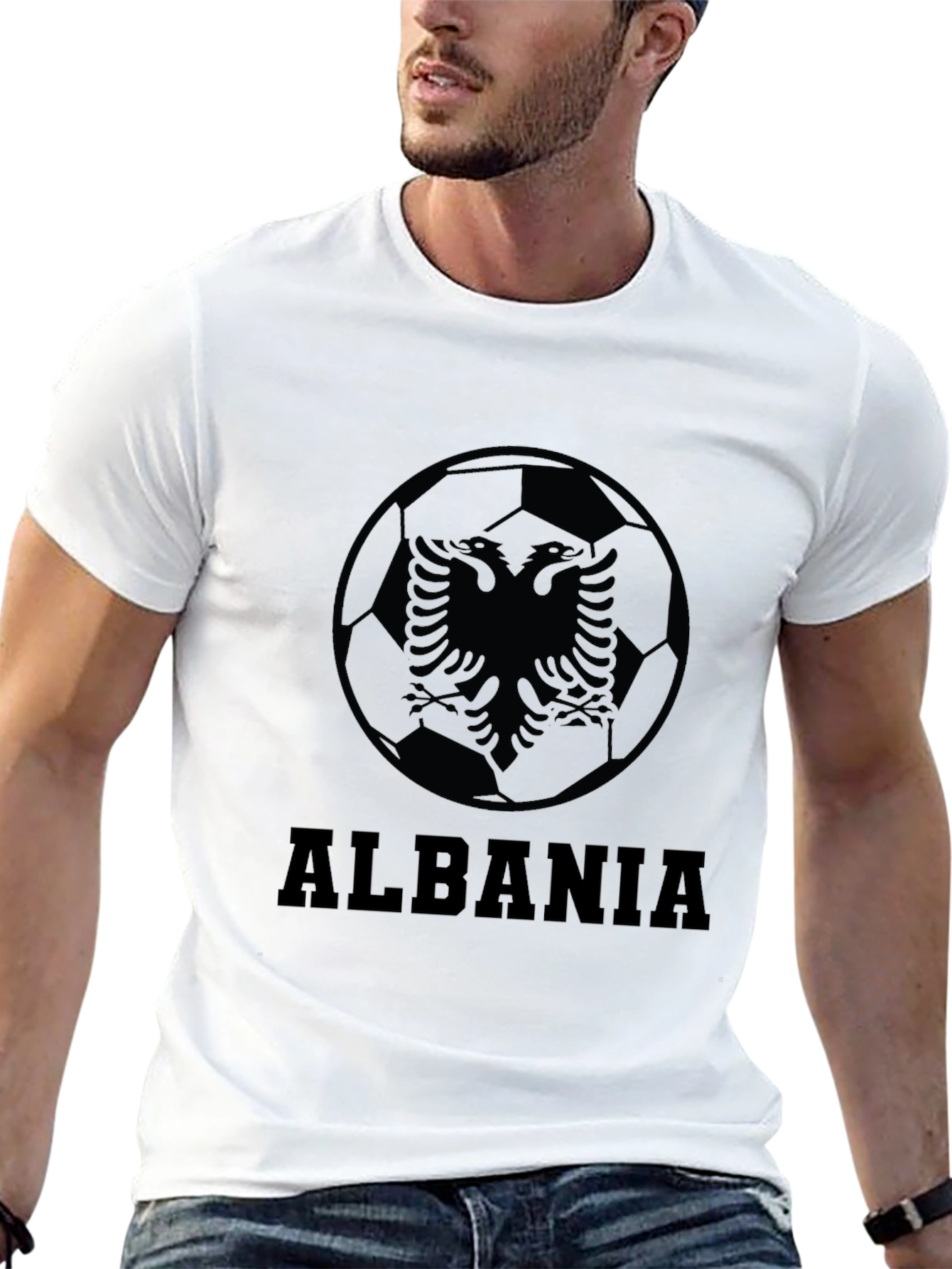 Albania Soccer T-Shirt - Eagle Crest