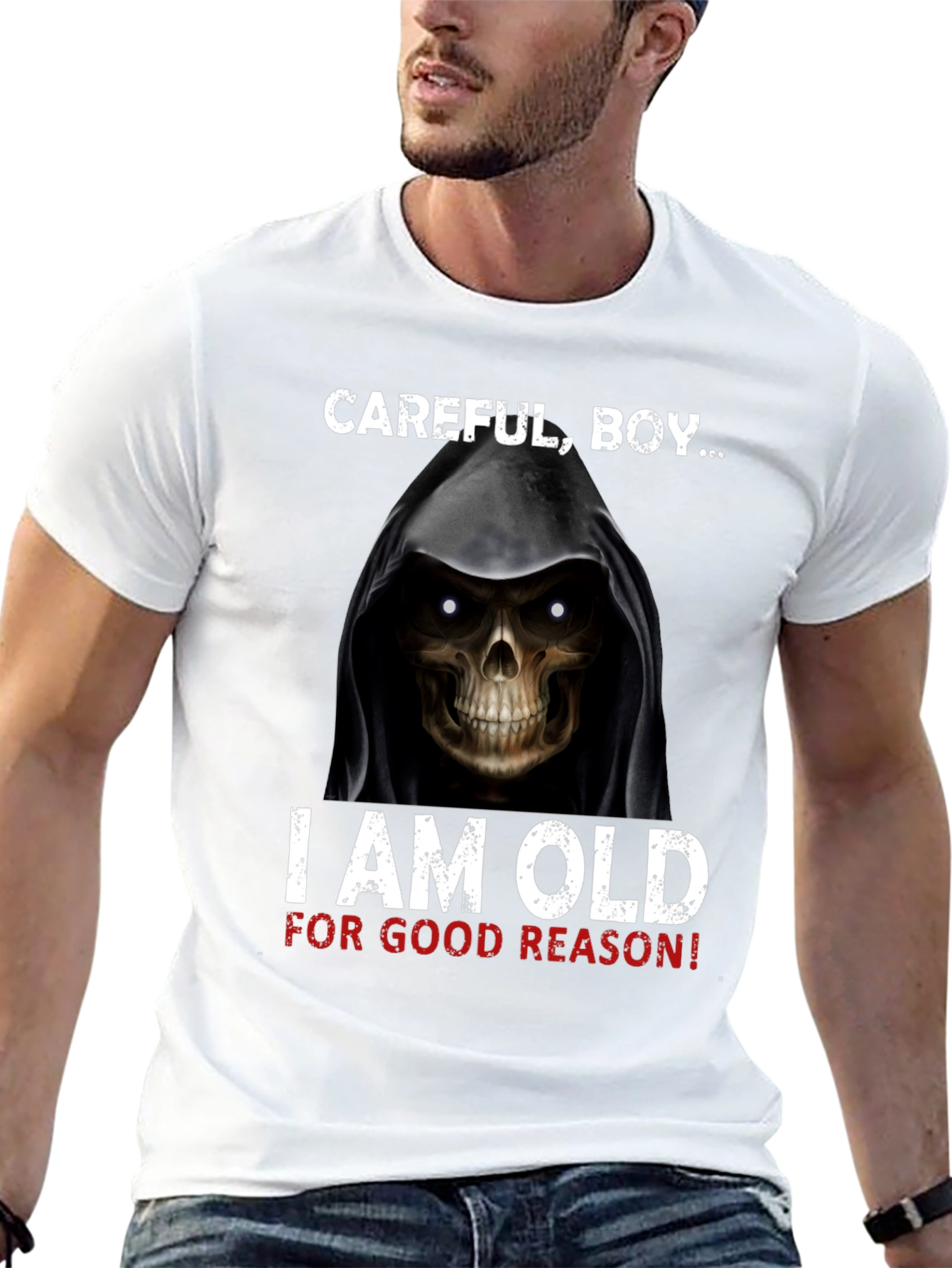 Careful Boy I am Old T-Shirt