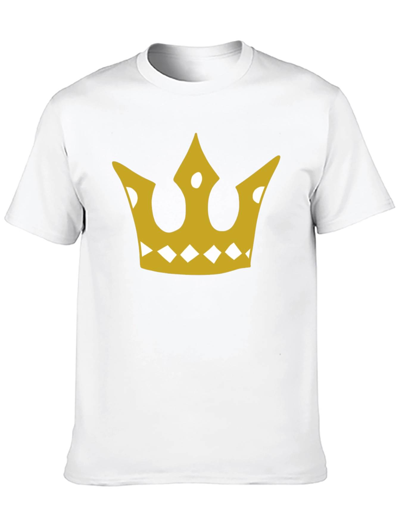 Golden Crown Graphic Tee - Mens Black T-Shirt