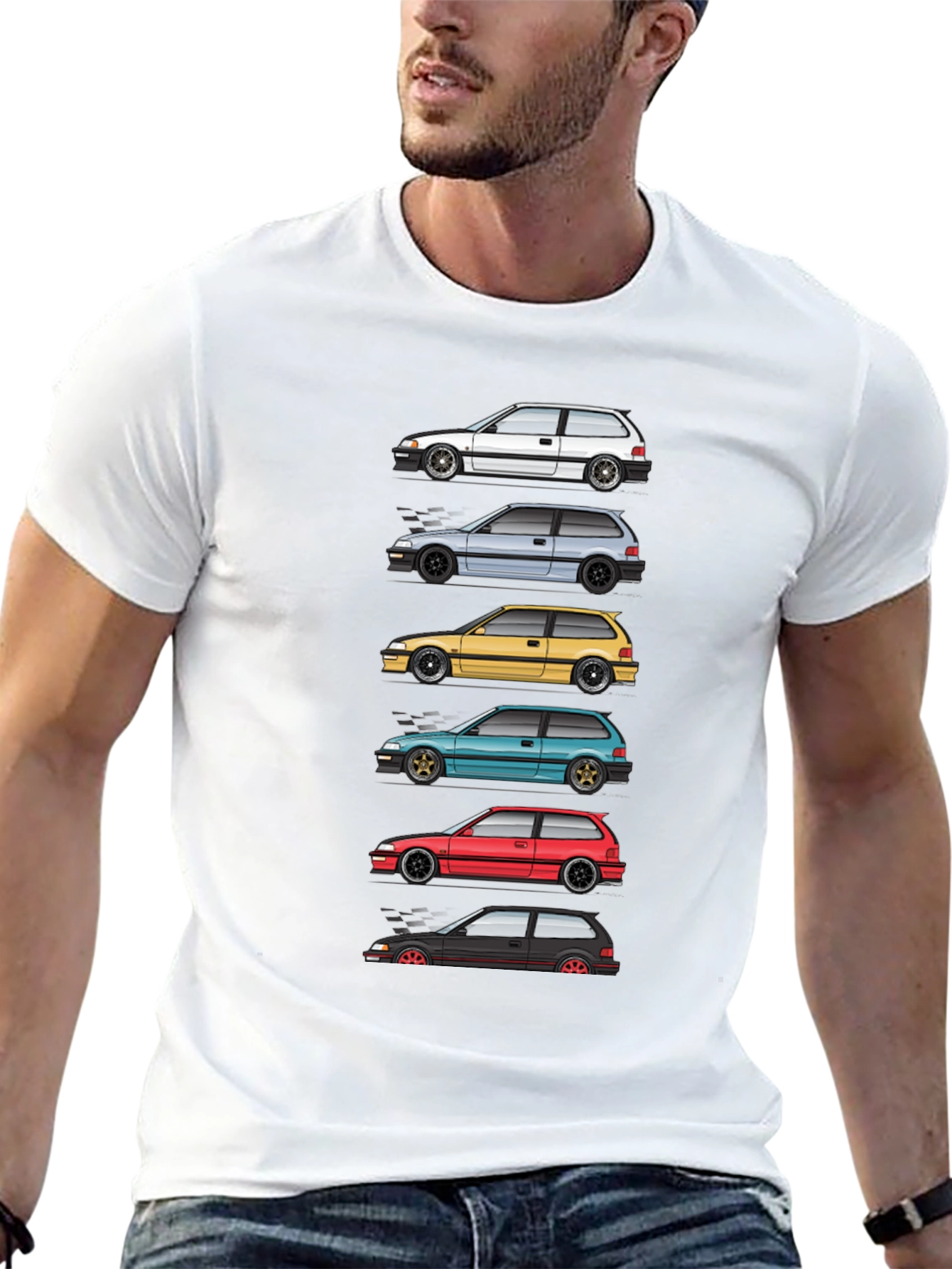 Civic EF Generations T-Shirt - Car Enthusiast Tee