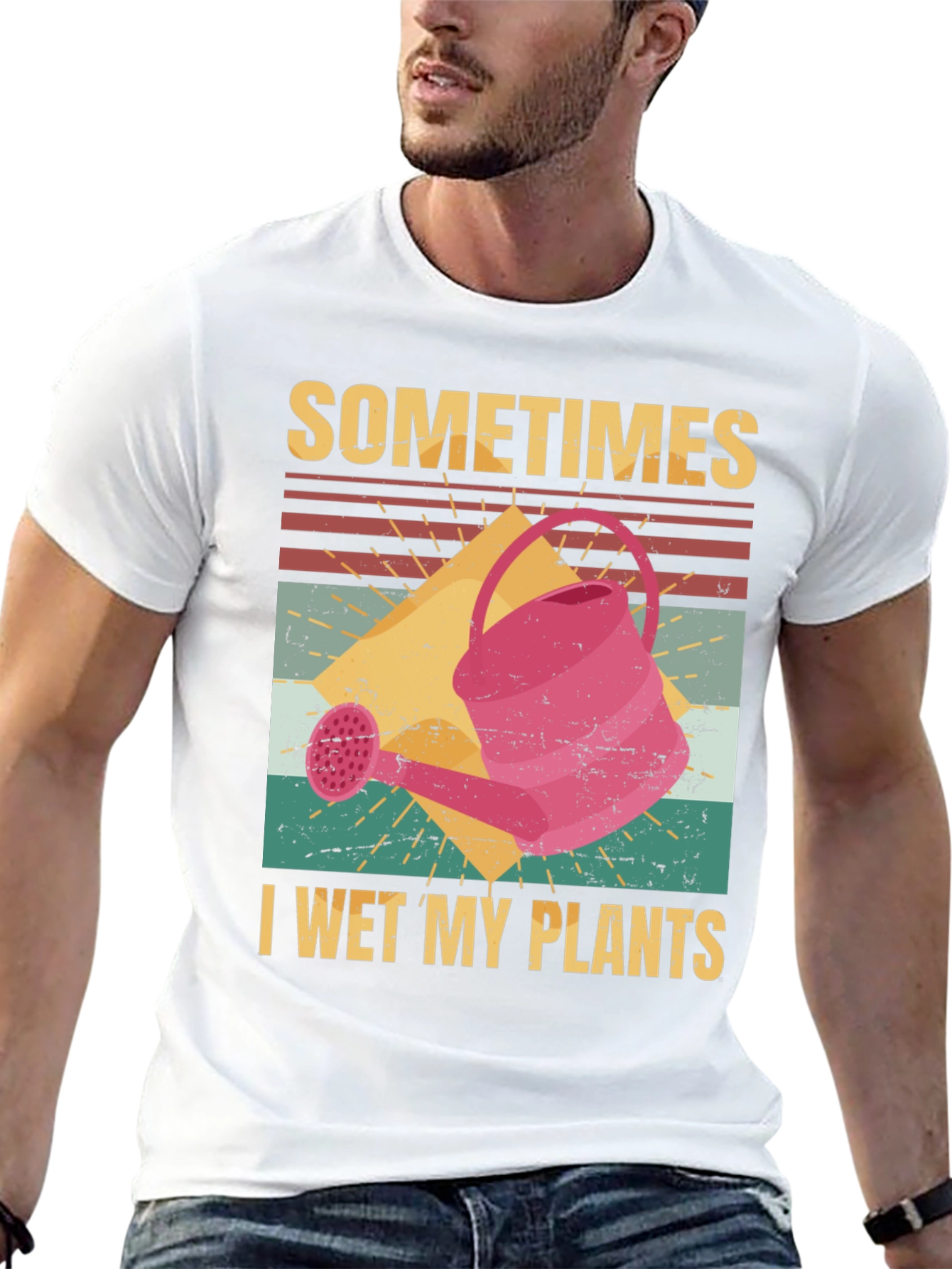 Sometimes I Wet My Plants Graphic T-Shirt