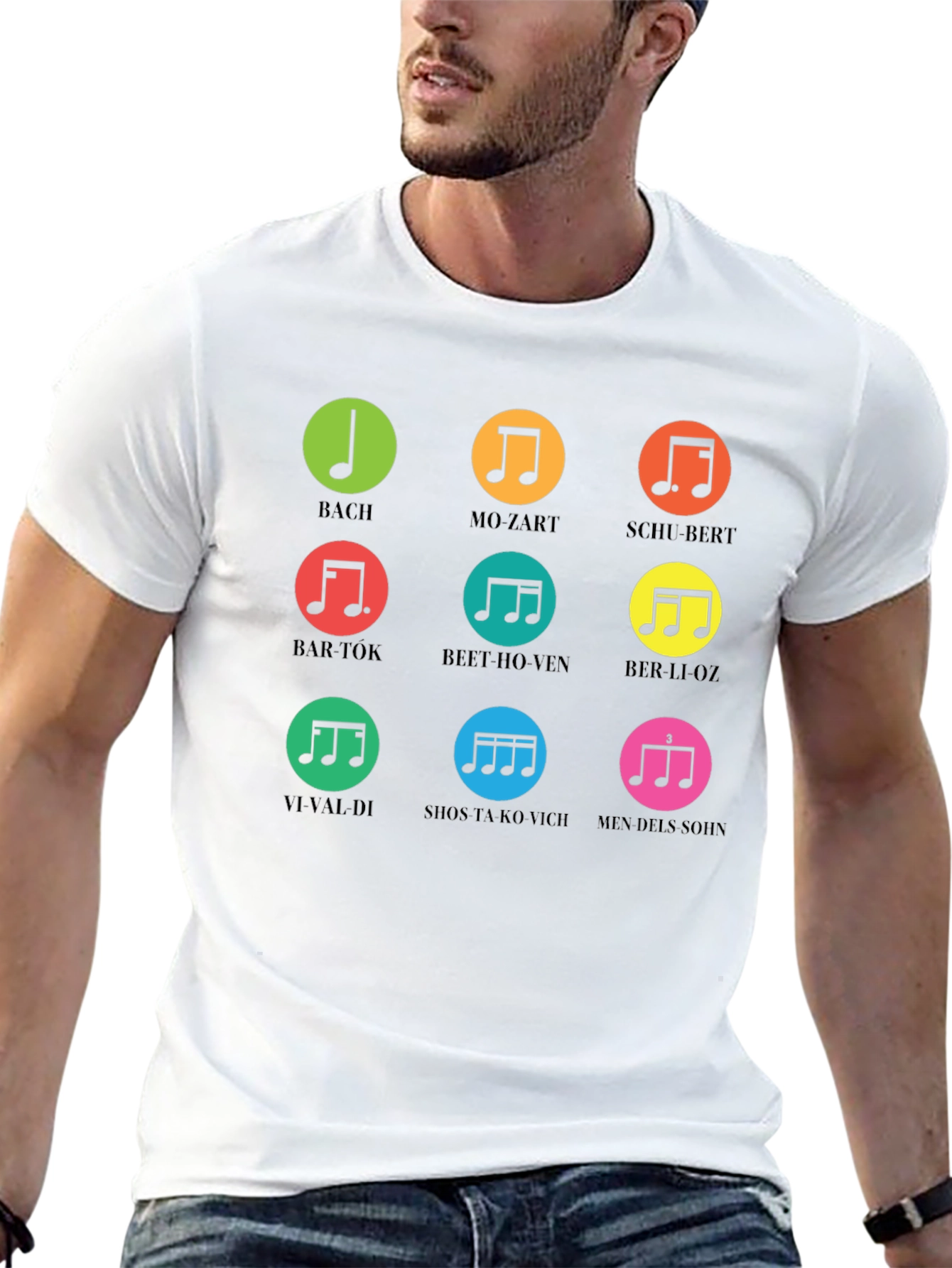 Composer Music Note T-Shirt