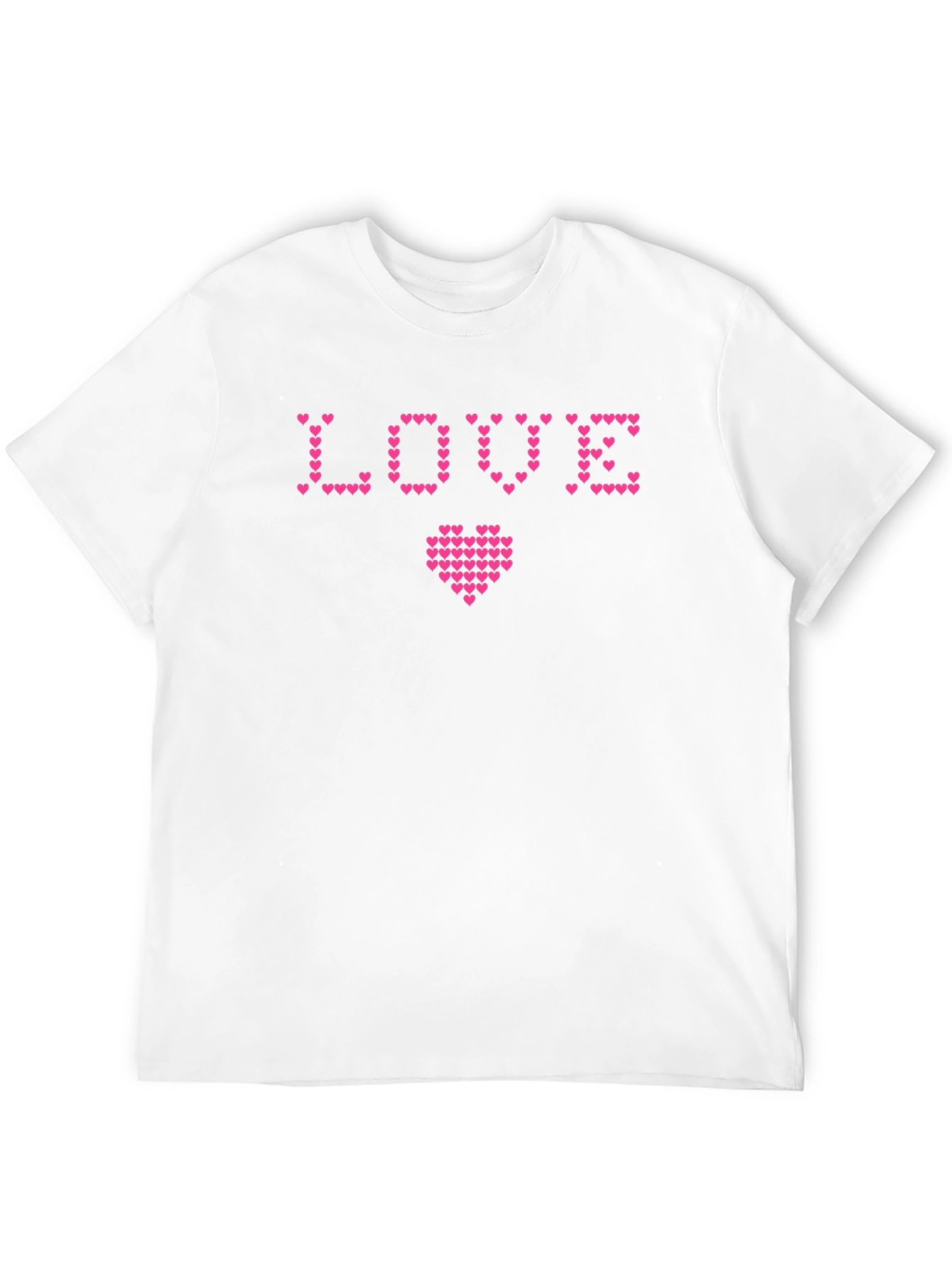 Love Heart Pixel Art T-Shirt