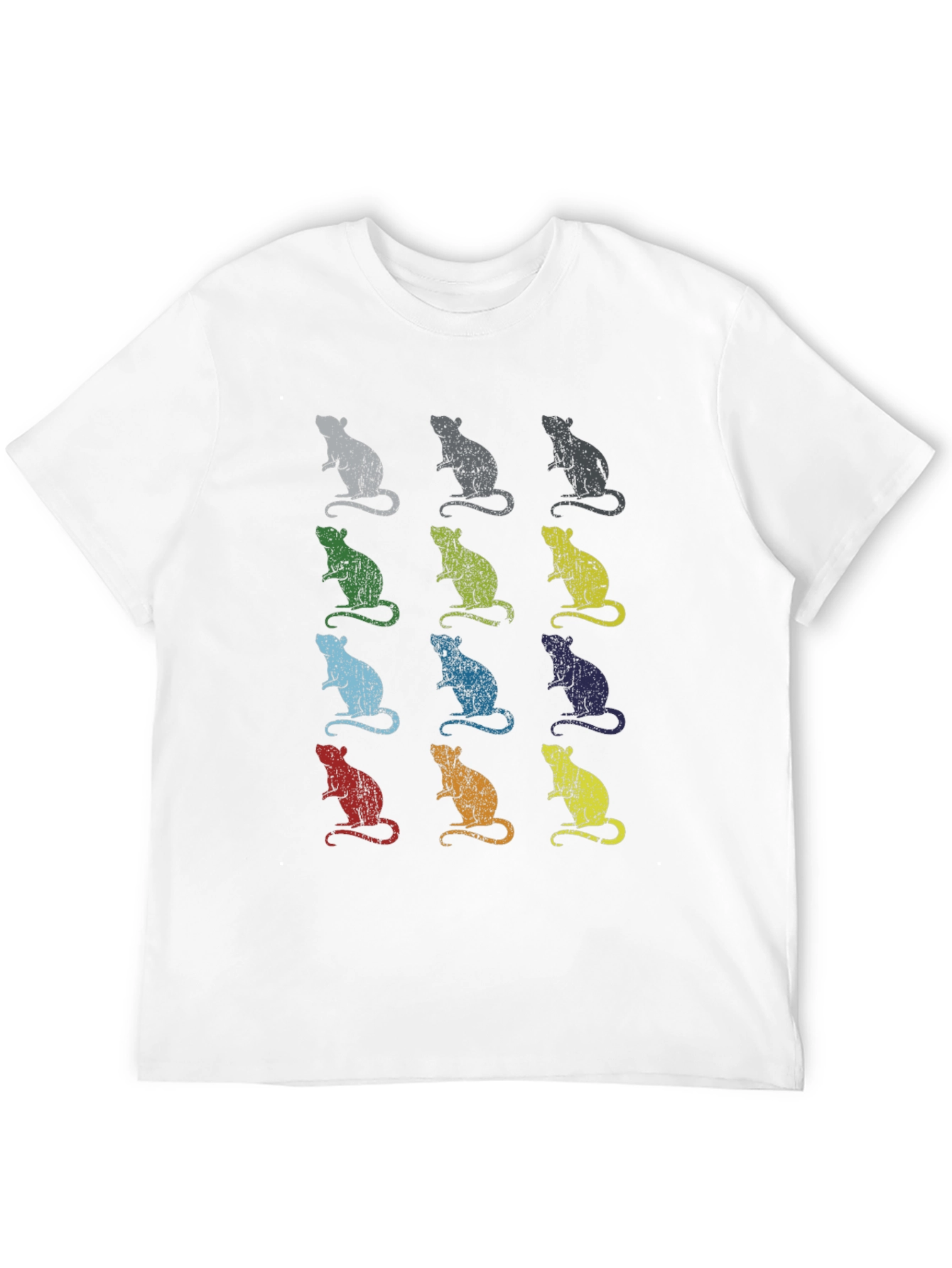 Rat Pop Art Print T-Shirt