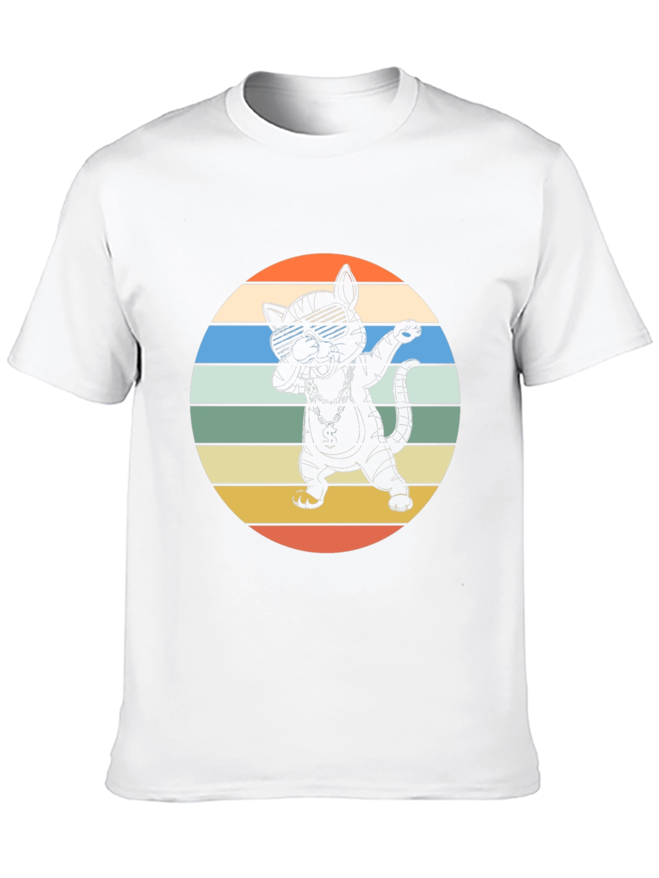 Cool Cat Dabbing Graphic Tee