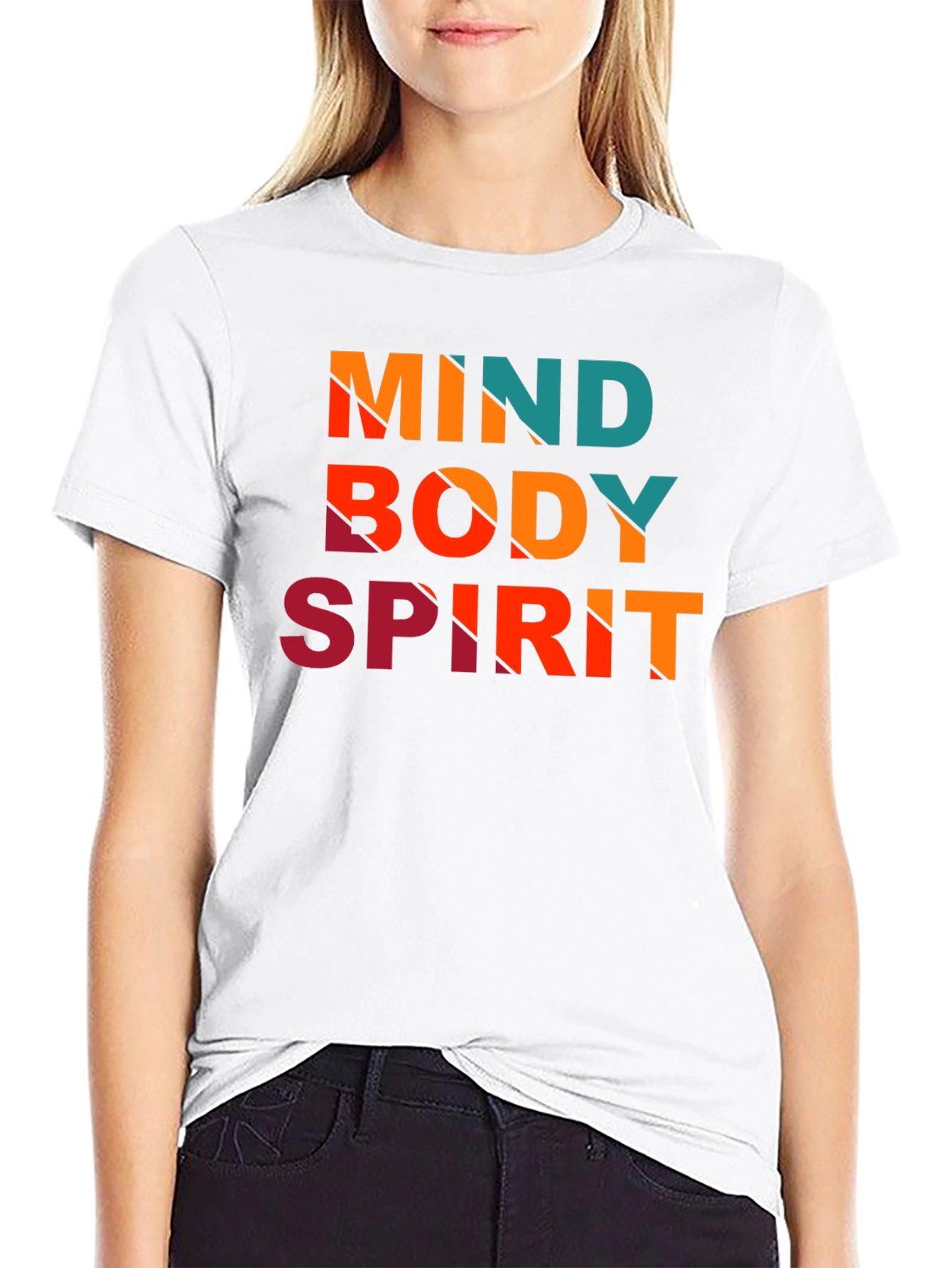 Mind Body Spirit Graphic T-Shirt