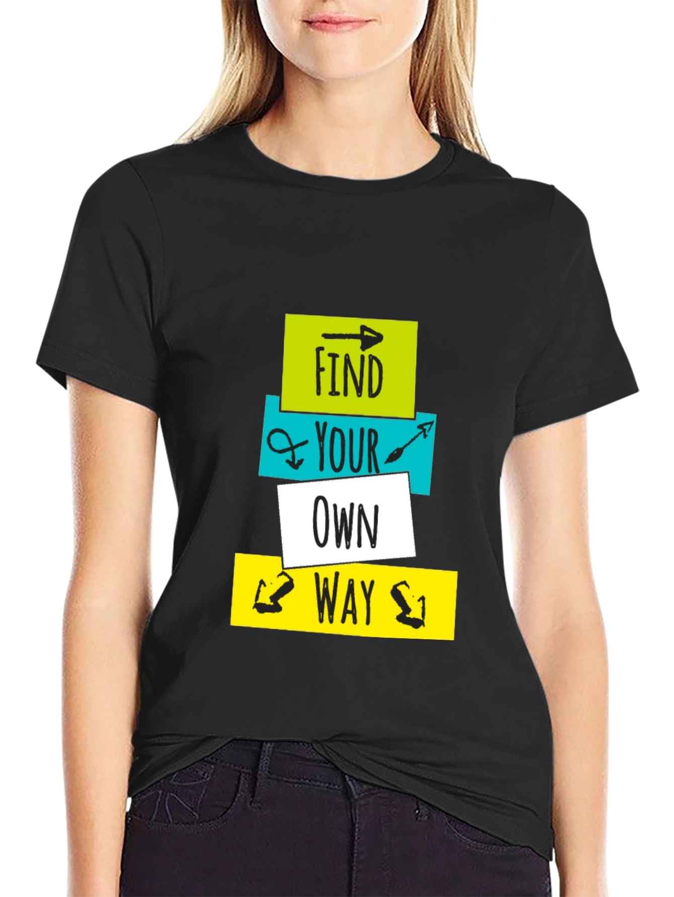 Find Your Own Way T-Shirt - Stylish Graphic Tee