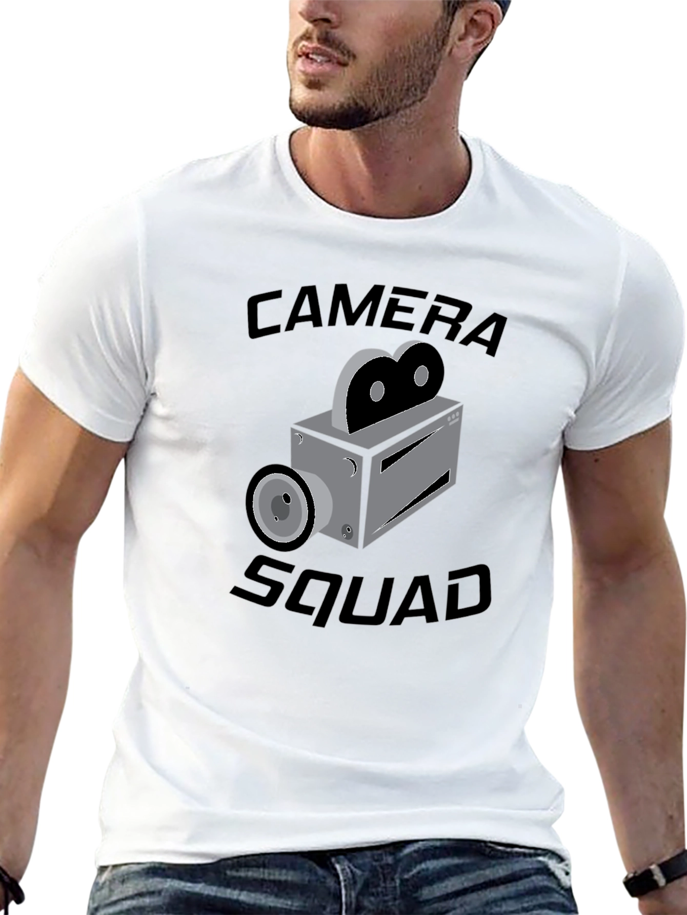 Camera Squad Graphic T-Shirt