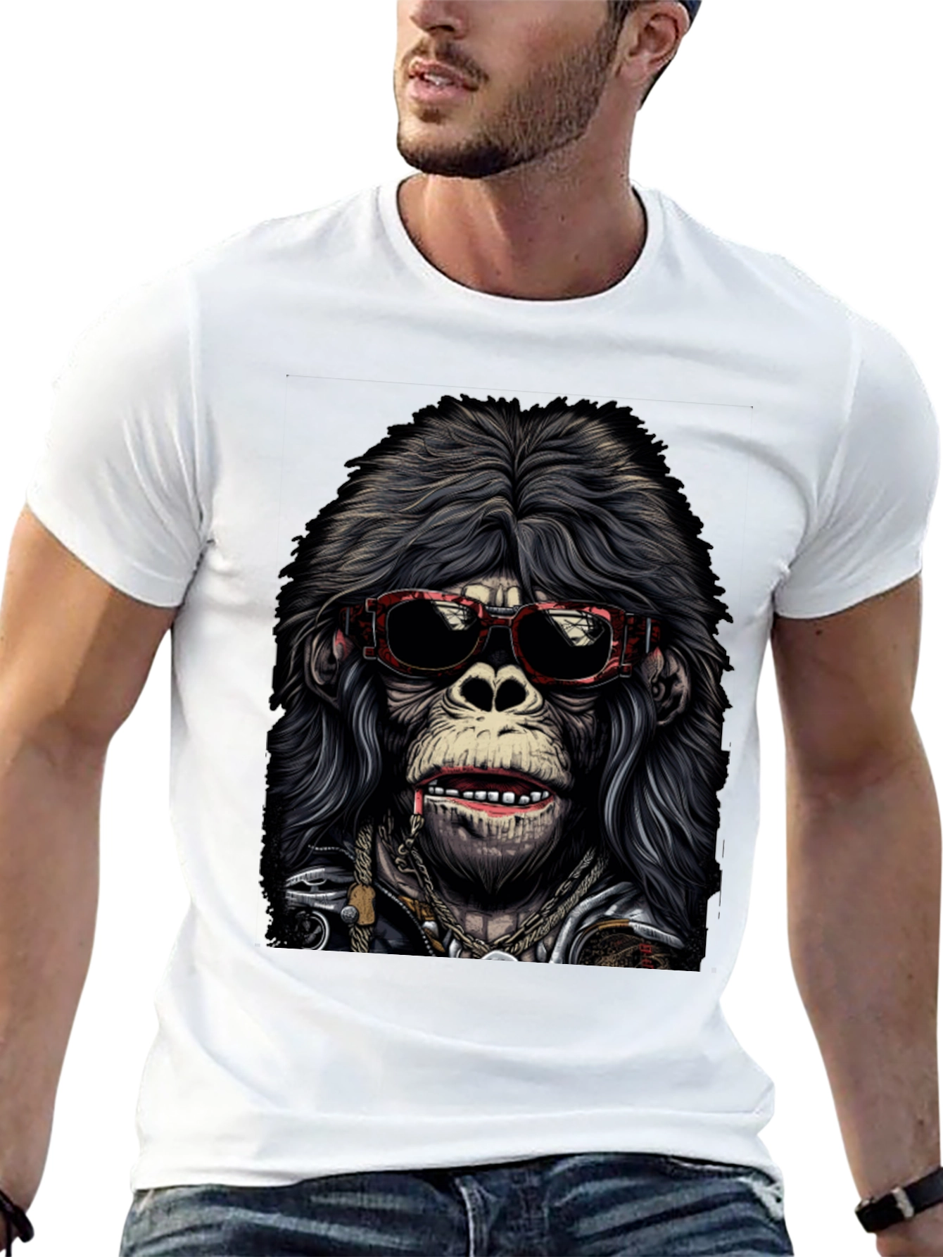 Cool Ape Graphic T-Shirt