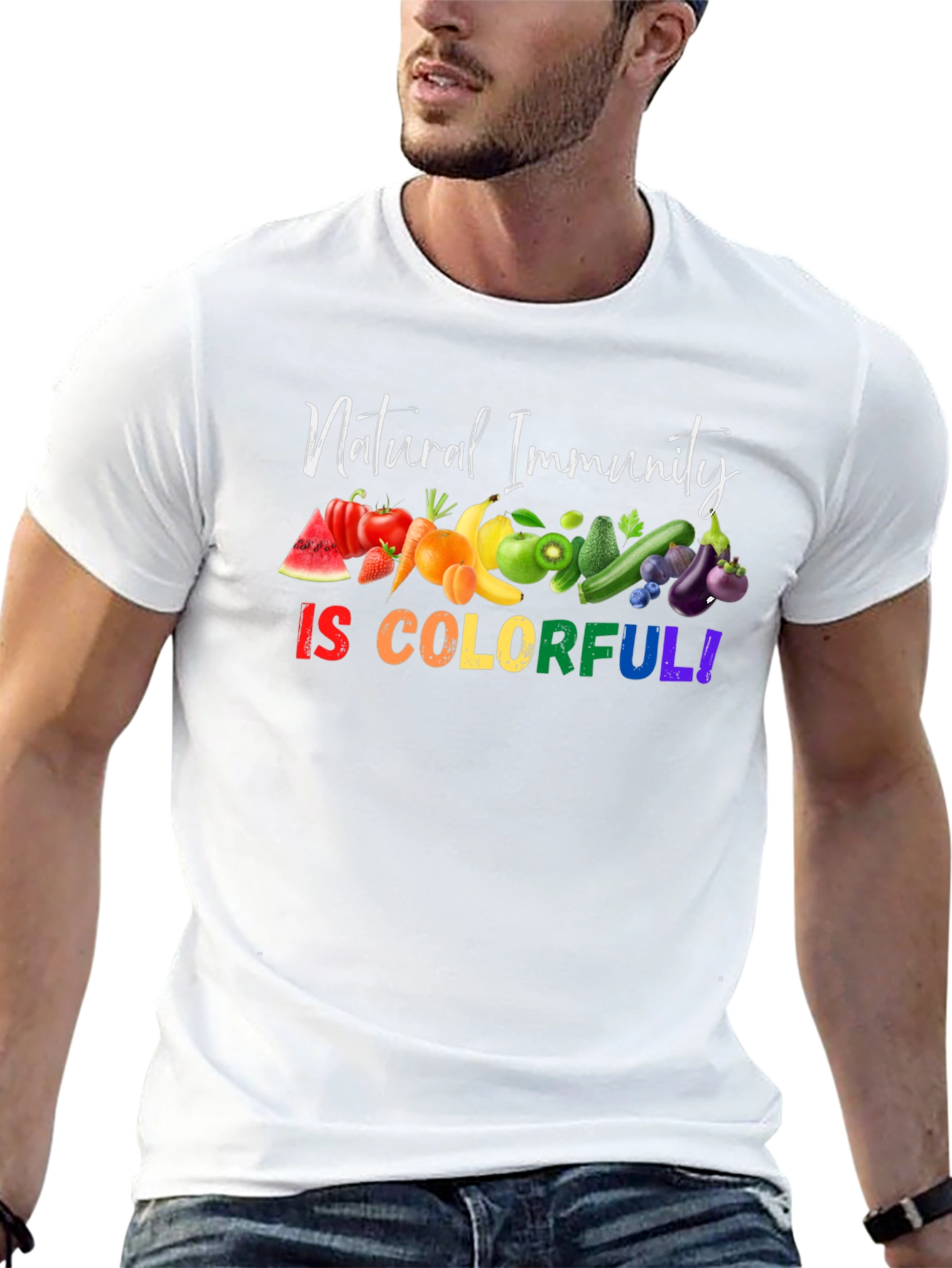 Natural Immunity Colorful T-Shirt